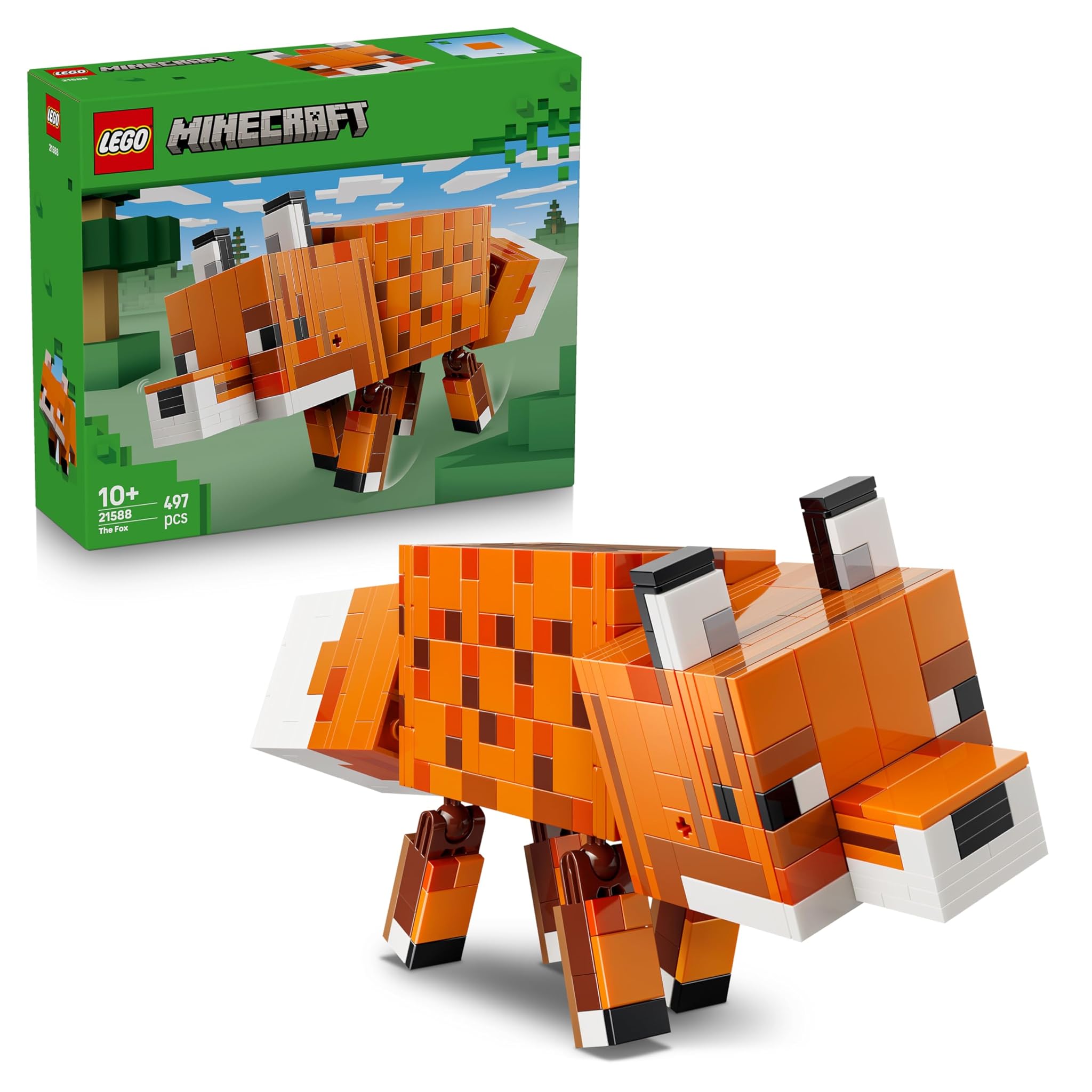 Lego Minecraft La Volpe Giocattolo 3D - 21588