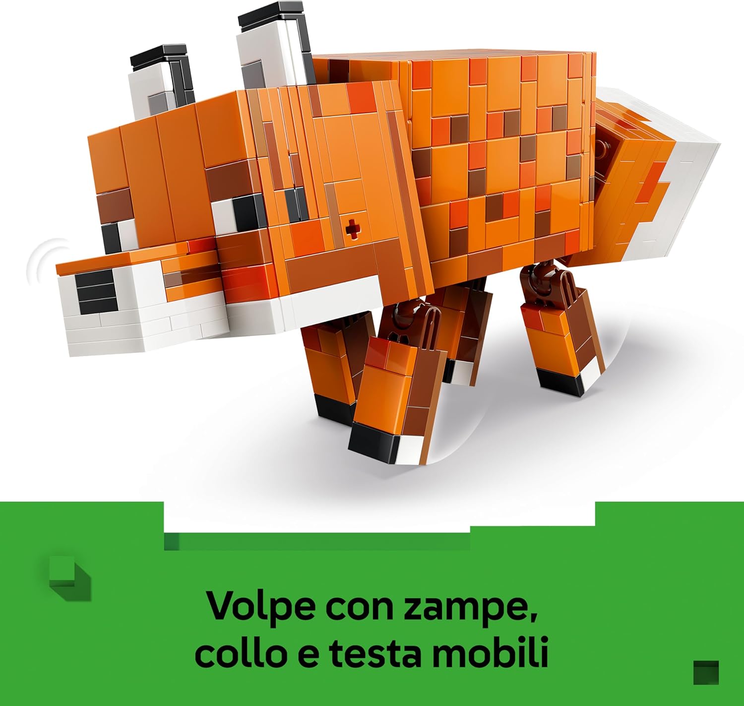 Lego Minecraft La Volpe Giocattolo 3D - 21588 - immagine 5