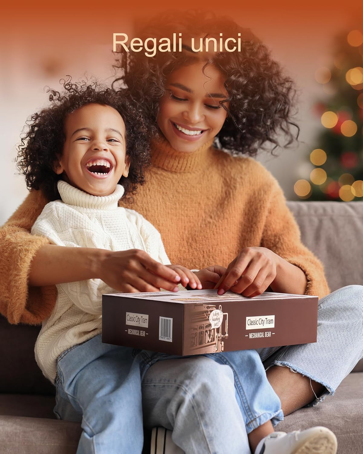 Rokr Puzzle 3D Legno Modellismo Tram Urbano Classico - immagine 2