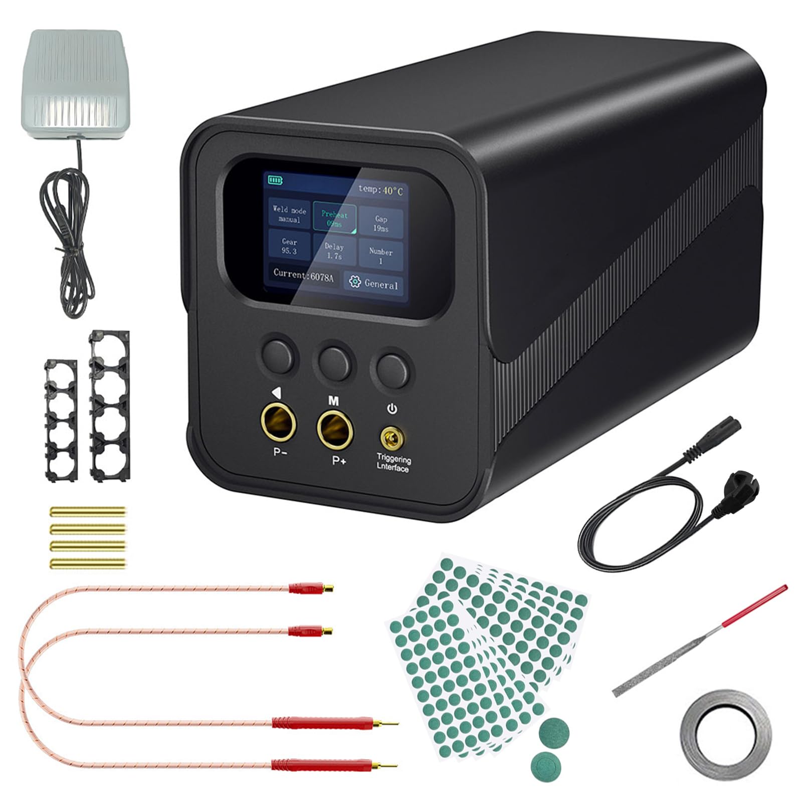 Saldatrice a Punti per Batterie con Condensatore