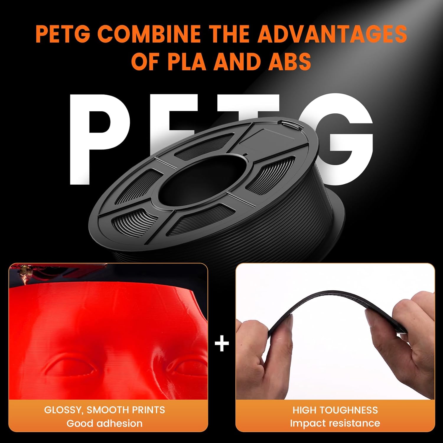 Tecbears PETG Filament 1.75mm 4kg Bundle - immagine 2