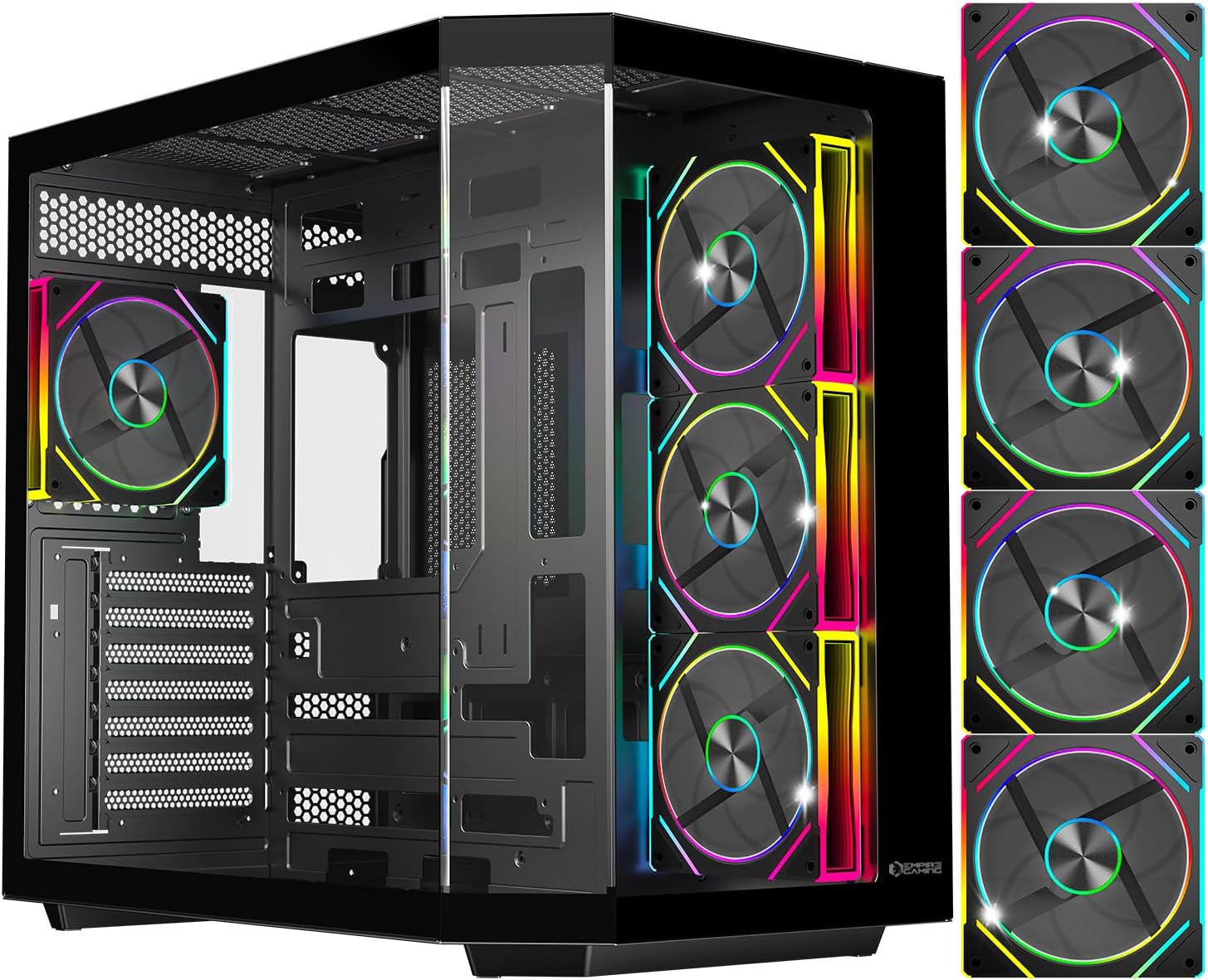 Empire Gaming ECL251 - Case PC Mid-Tower ATX, Nero - immagine 1