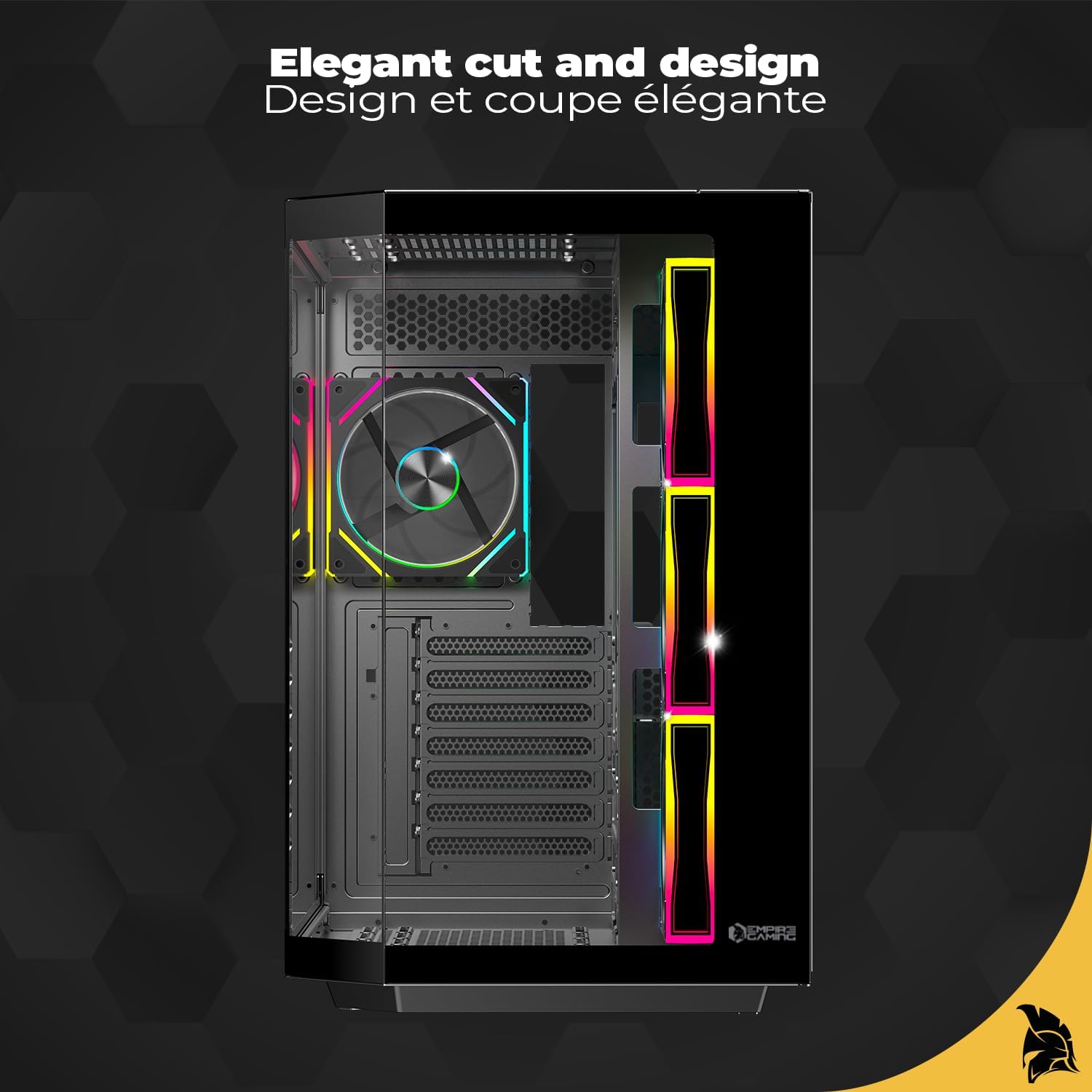 Empire Gaming ECL251 - Case PC Mid-Tower ATX, Nero - immagine 9