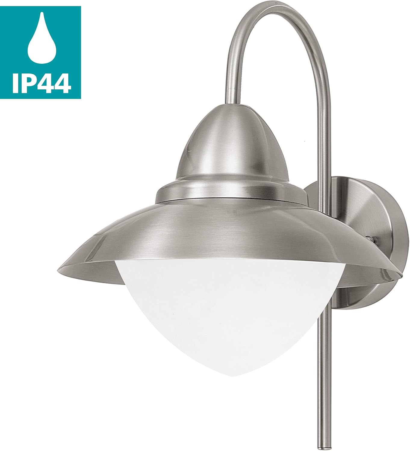 Eglo Lampada da Parete Esterni Sidney E27 IP44 - immagine 2