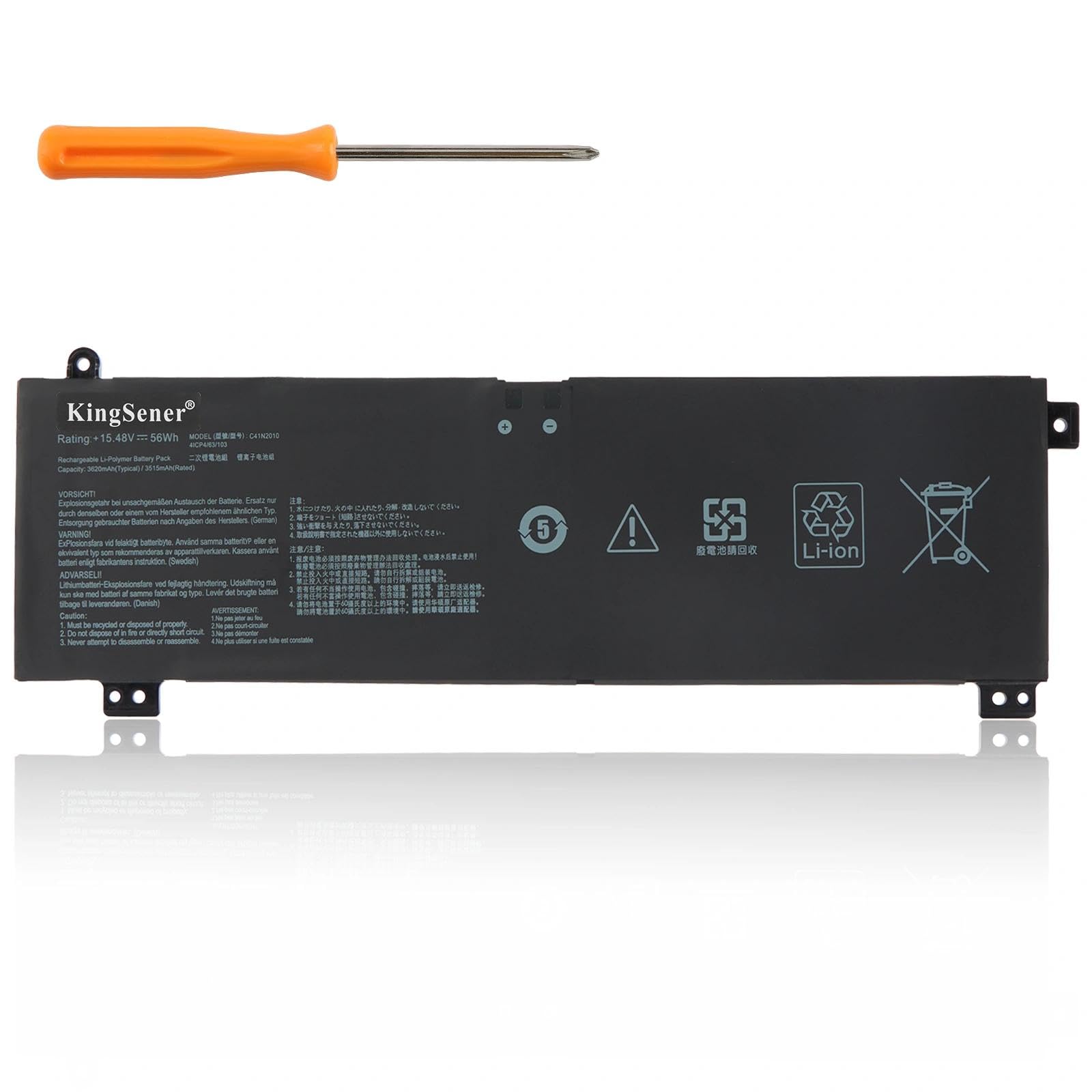 C41N2010 Batteria per ASUS ROG Strix G15/G17