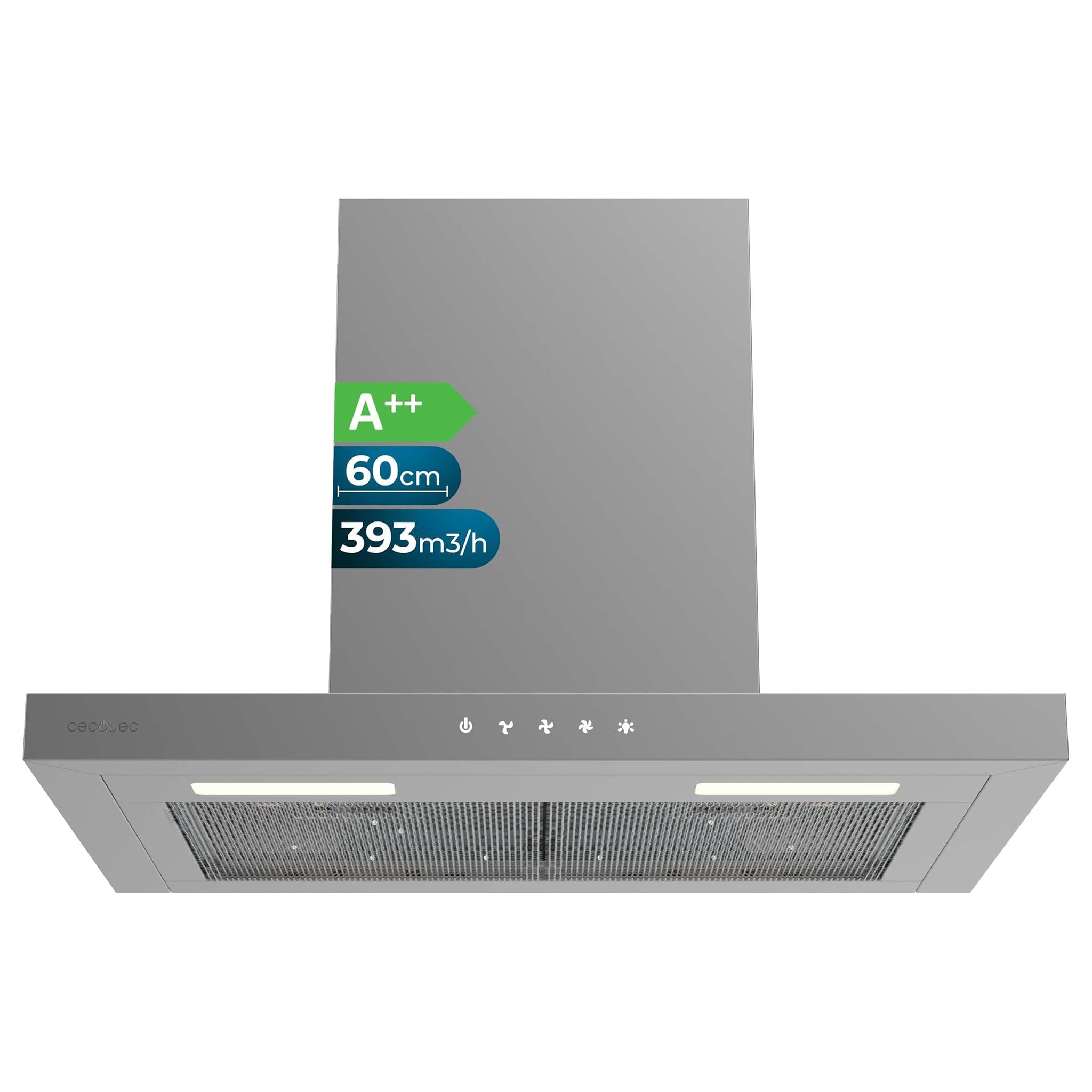 Cecotec Cappa Aspirante Bolero Flux TT 604000 Inox A++