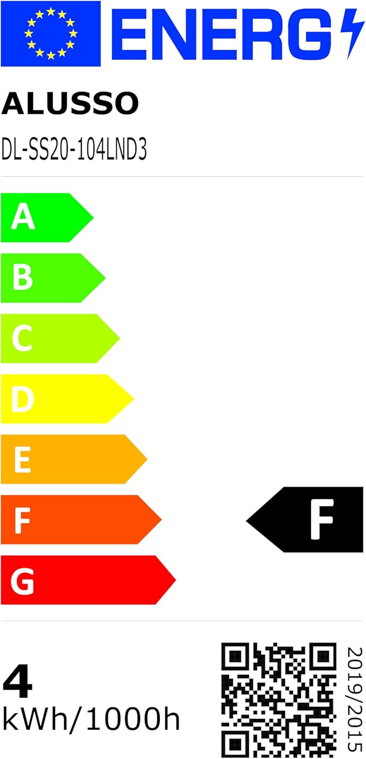 ALUSSO Set 6 Faretti LED da Incasso 12V 4W, Nichel - immagine 15