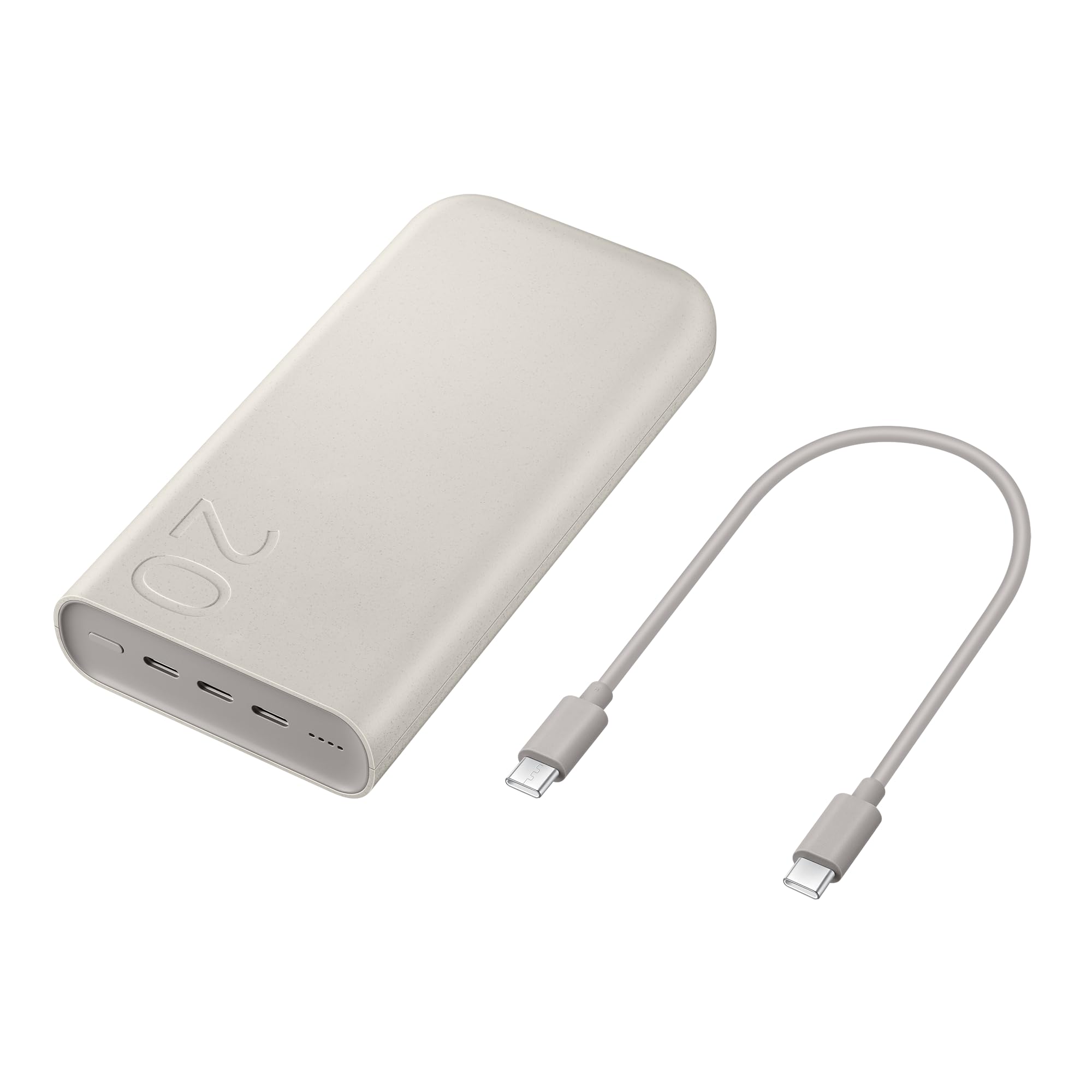 Samsung Caricabatterie Portatile 20.000 mAh 45W, Beige