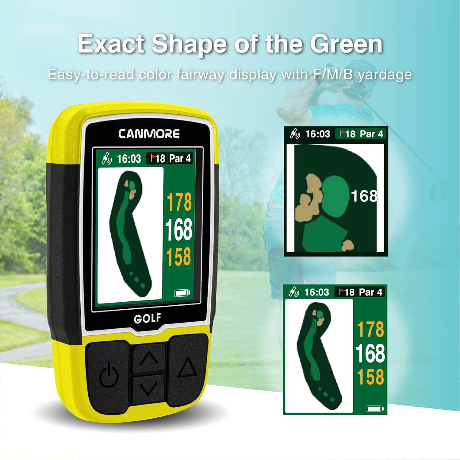 CANMORE HG200 Plus Golf GPS - immagine 3