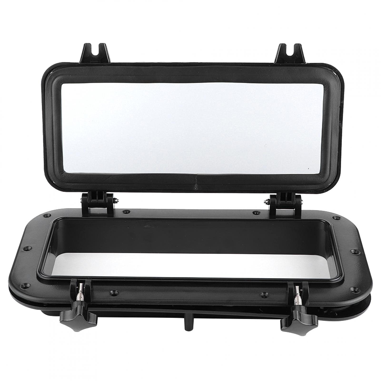 Oblò per Yacht Nero Rettangolare 400x200mm