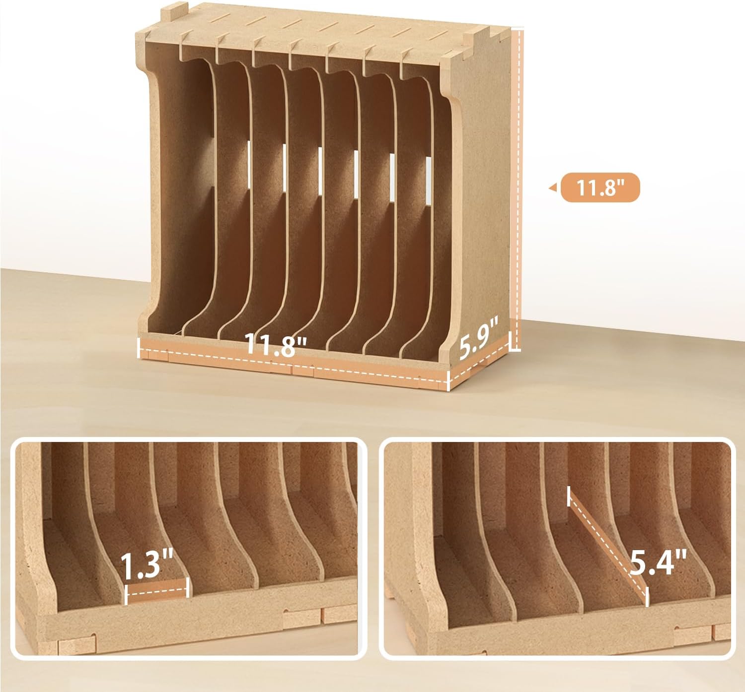 Scaffale per Parti Gundam - Supporto Runner in Legno - immagine 2