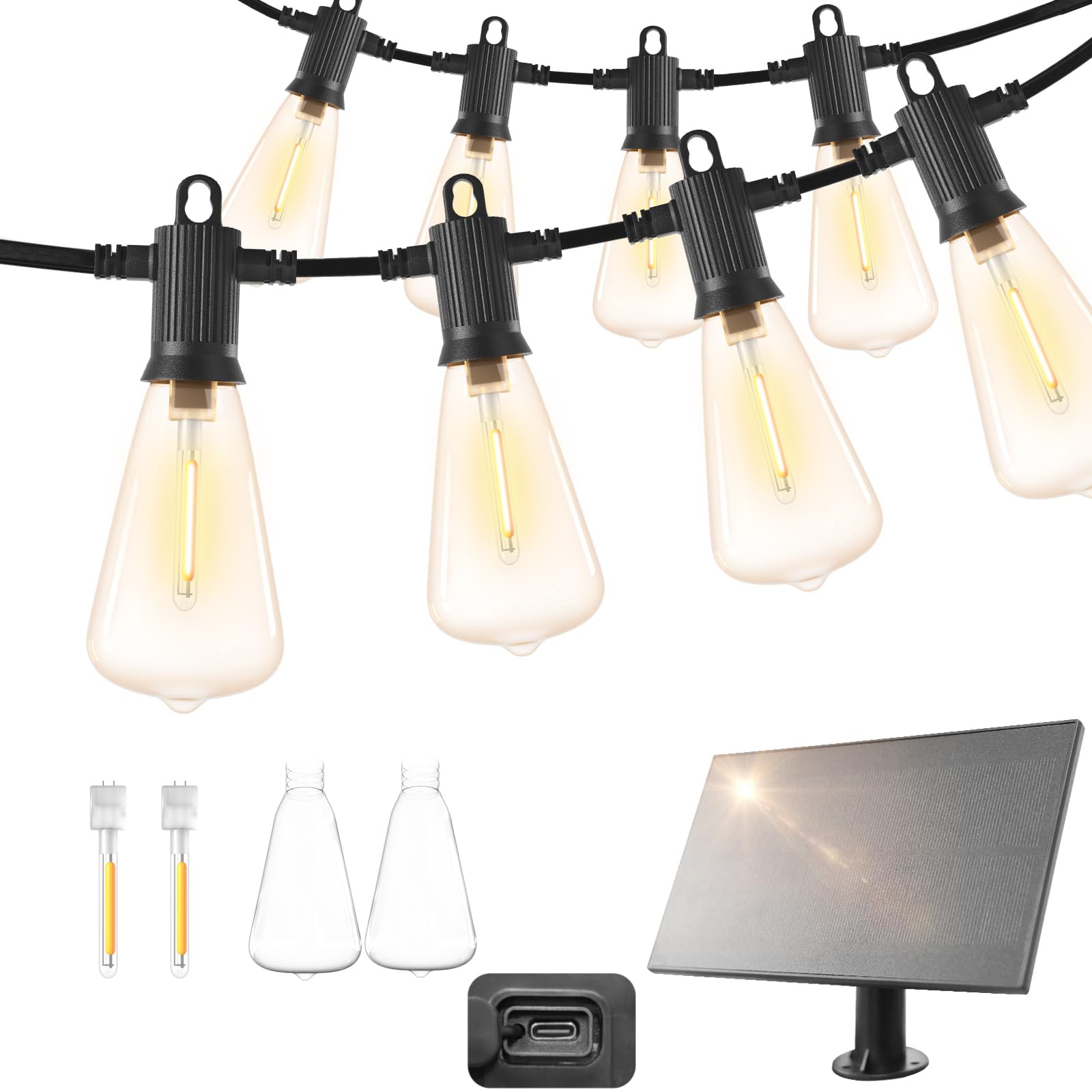 Zotoyi Catena Luminosa Esterno Solare 15m