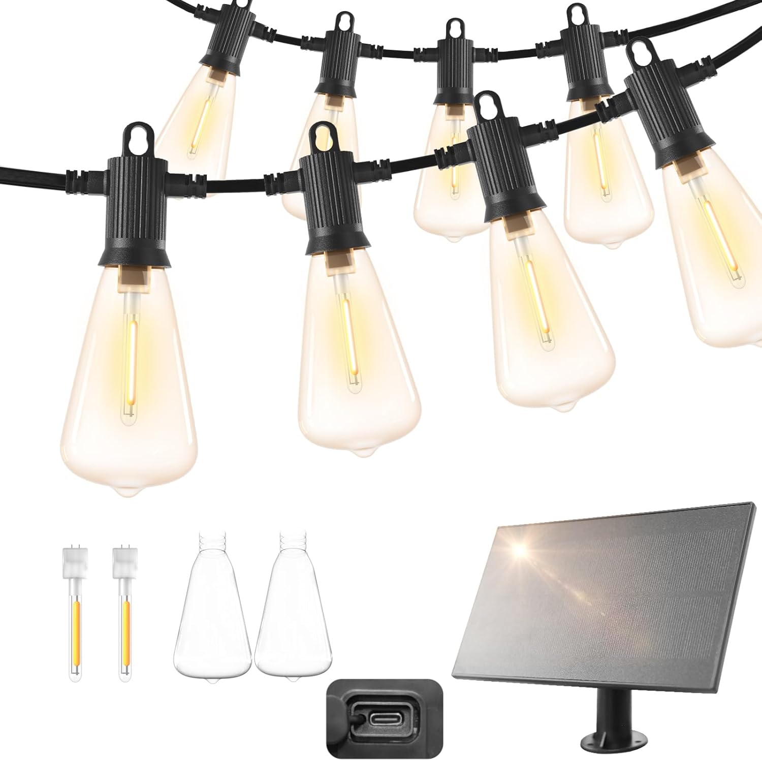 Zotoyi Catena Luminosa Esterno Solare 15m - immagine 1