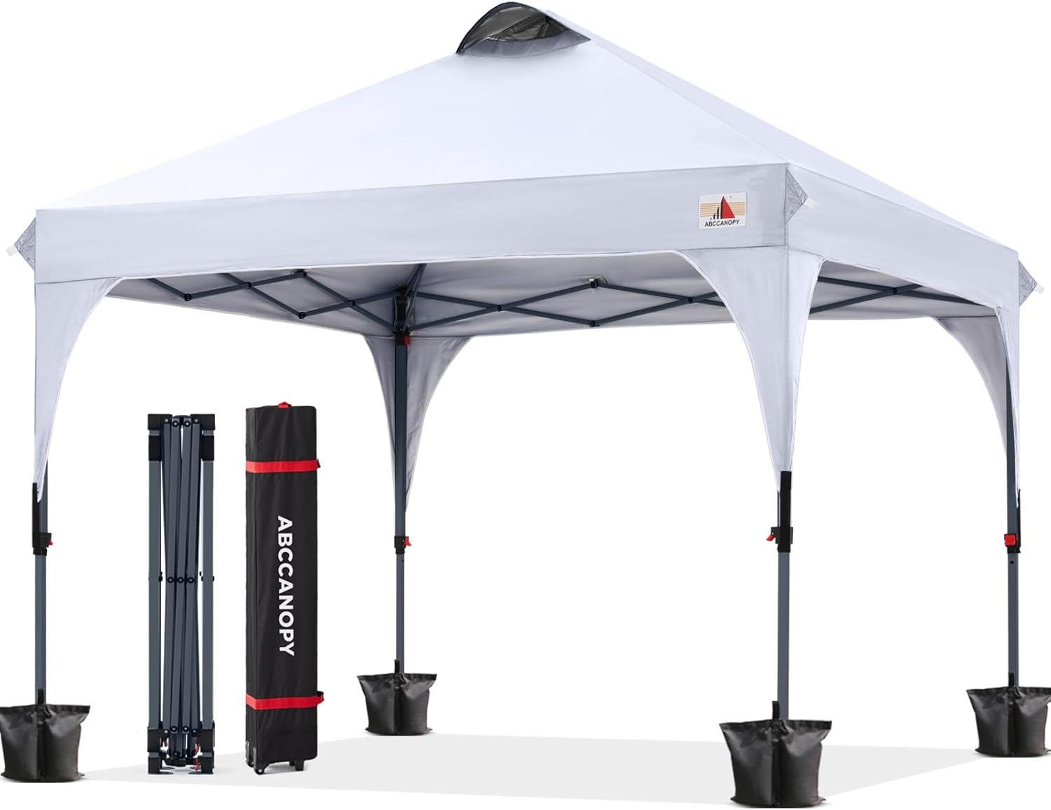 Abccanopy Gazebo Pieghevole 3x3m Impermeabile - immagine 1