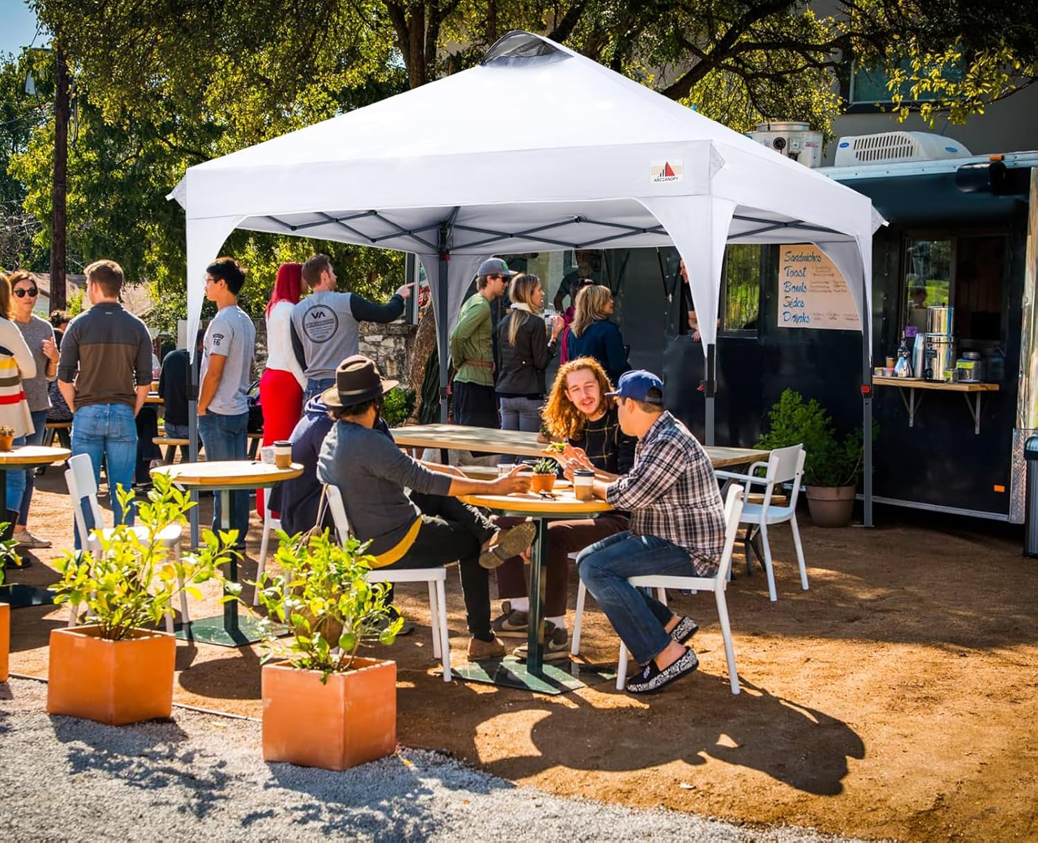 Abccanopy Gazebo Pieghevole 3x3m Impermeabile - immagine 7