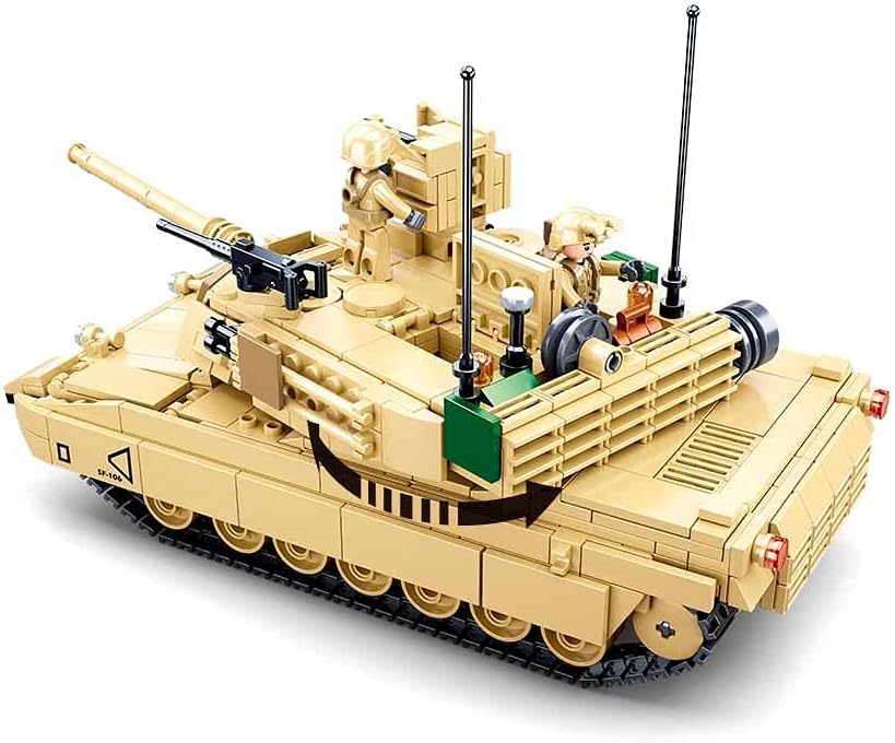 Sluban Model Bricks - M1A2 Sep V2 Abrams Battle Tank - immagine 3
