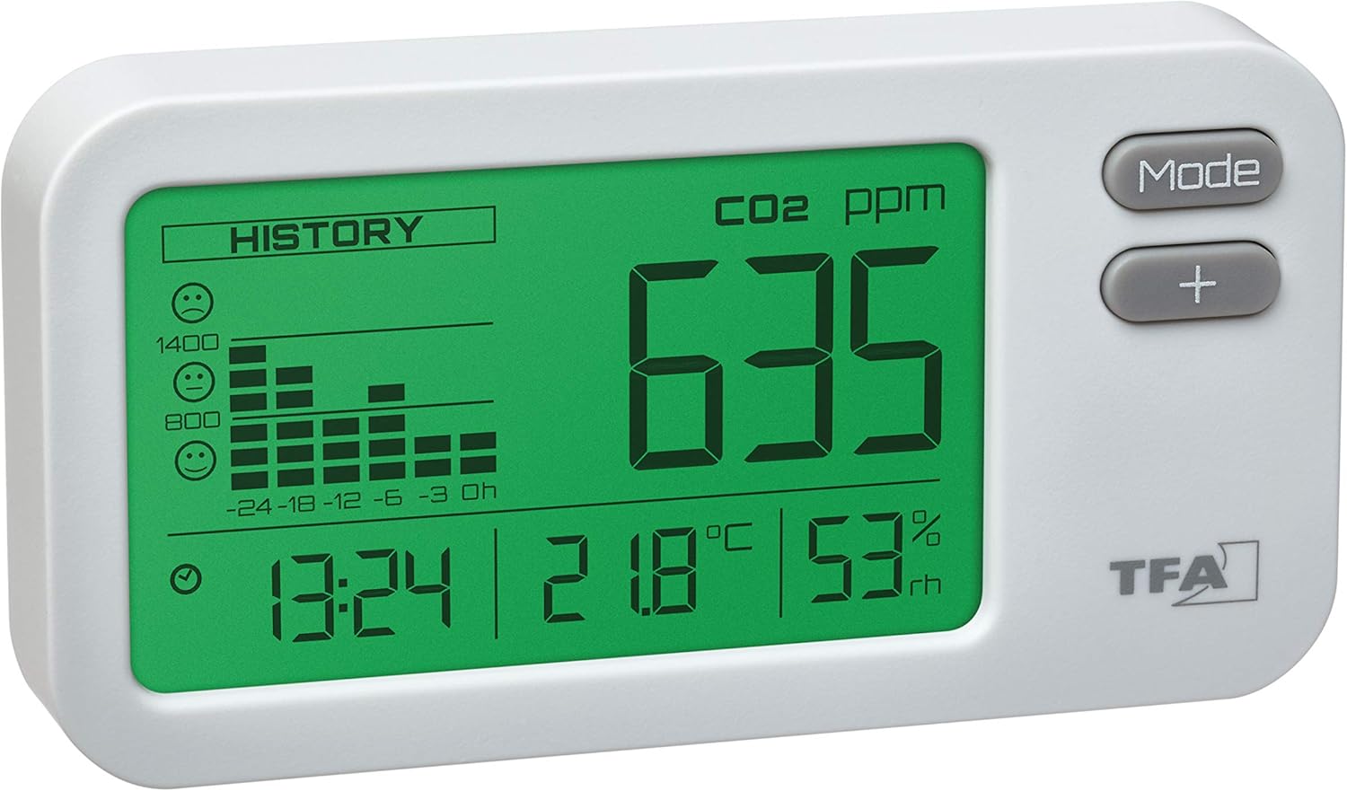 Tfa Dostmann Monitor CO2 AIRCO2NTROL COACH