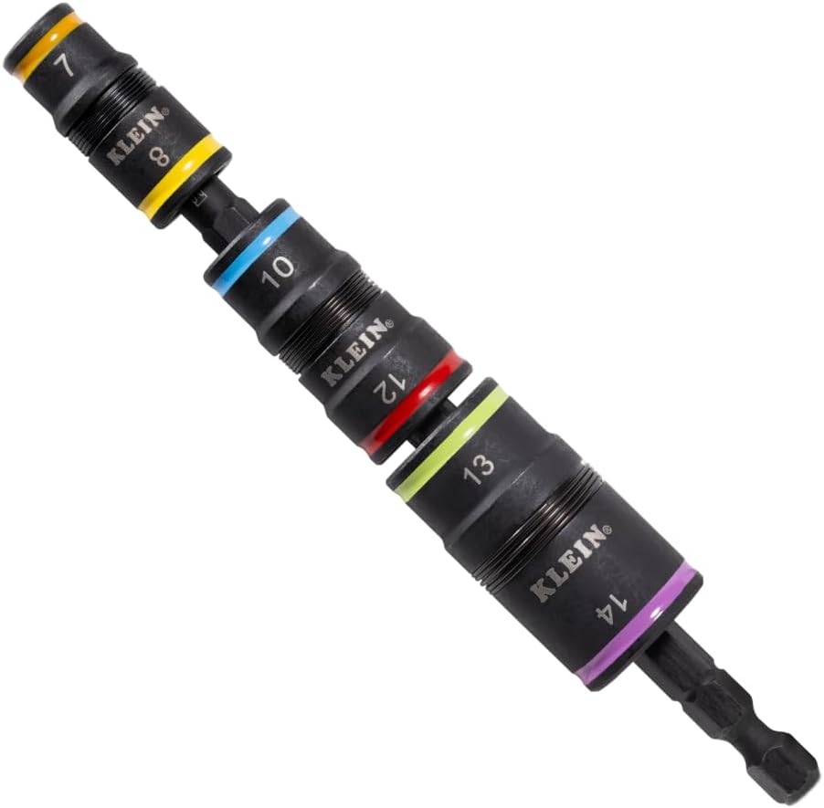 Klein Tools 32933M - Set Bussole Impact 6 in 1 Metriche - immagine 1