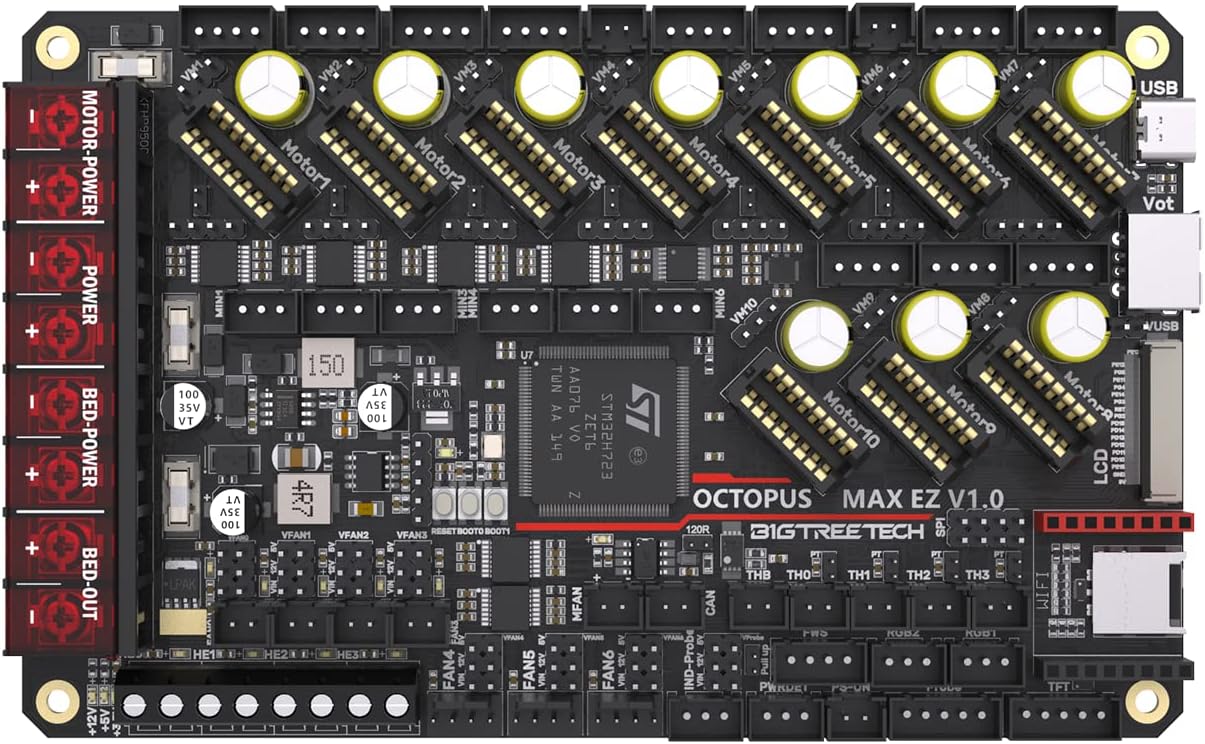 Bigtreetech Octopus Max EZ V1.0 - Scheda di Controllo 32-Bit