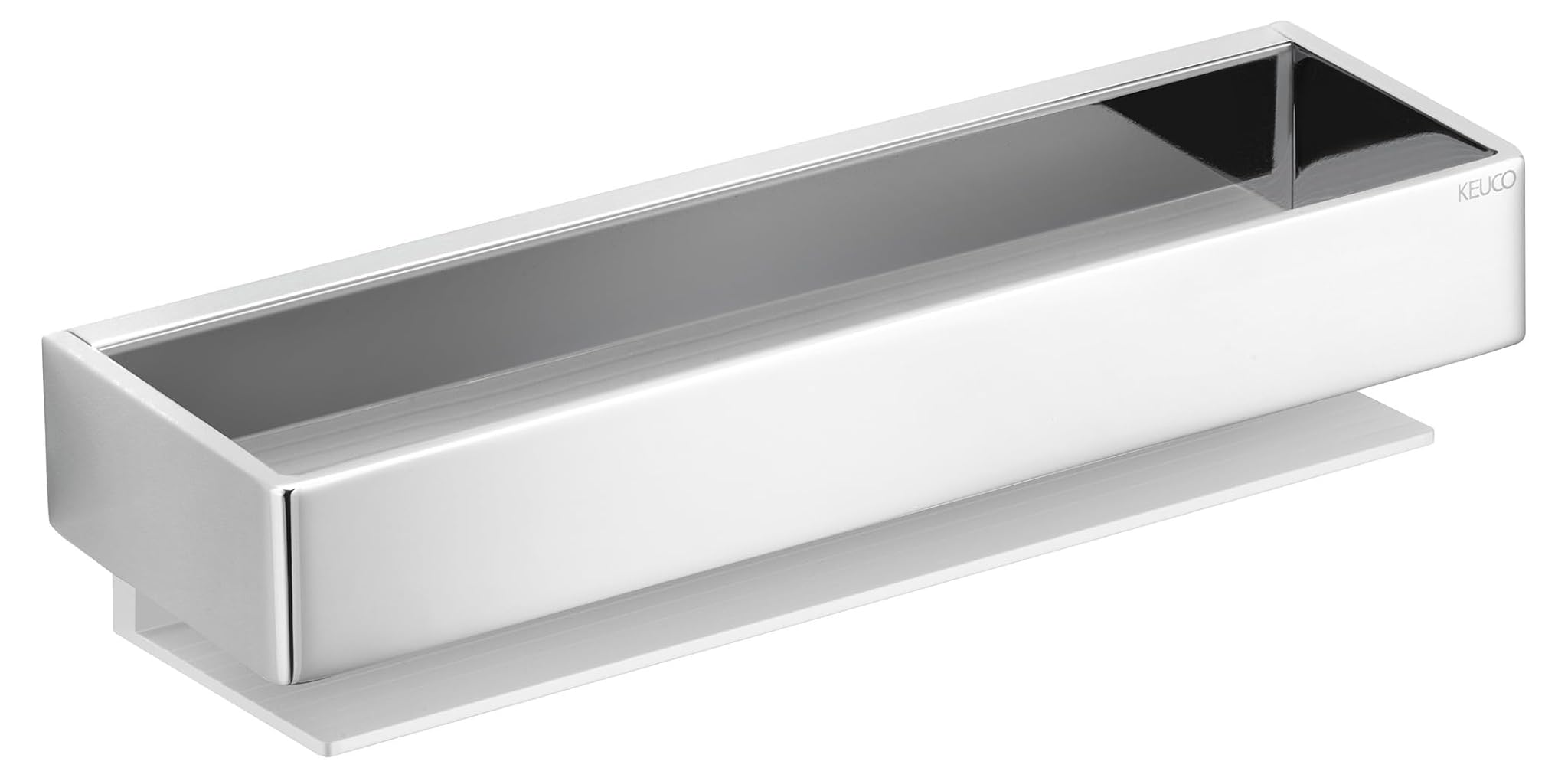 Keuco Cestino Doccia in Metallo, Argento Cromato Lucido