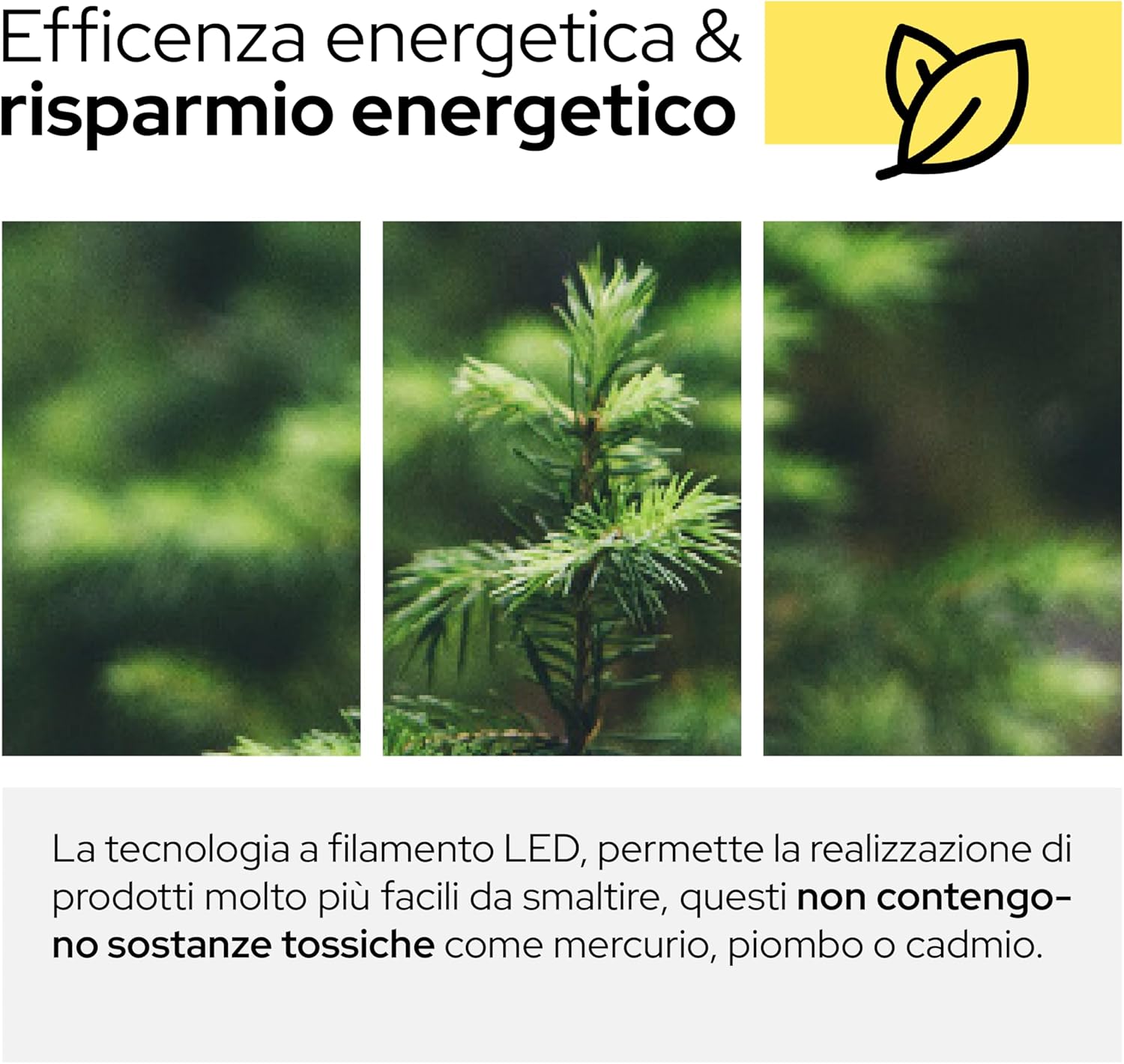 Lampadina Goccia Specchio LED E27 6W (Pack 10 Pezzi) - immagine 5