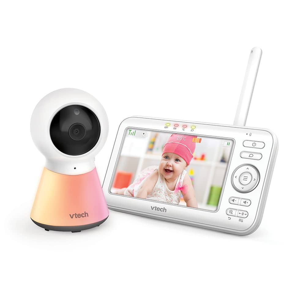 Vtech BM5254 - Baby Video Monitor 720p con Schermo 5''