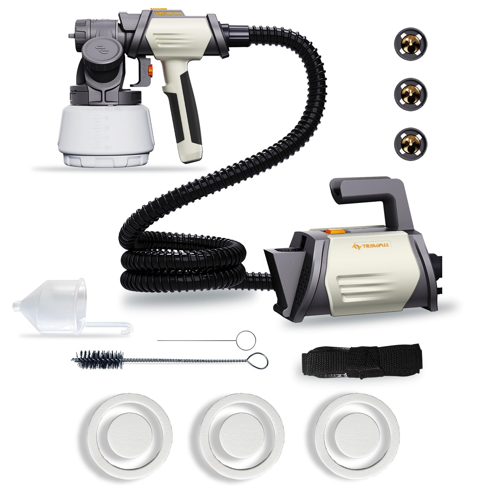 Tilswall Pistola a Spruzzo per Verniciare Shark 800