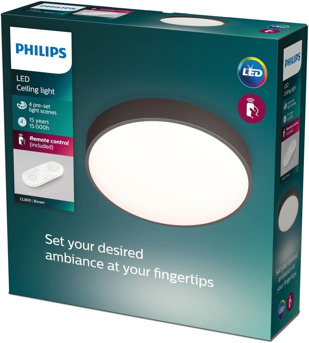Philips Lighting Lampada da Soffitto LED Brown 28W - immagine 3