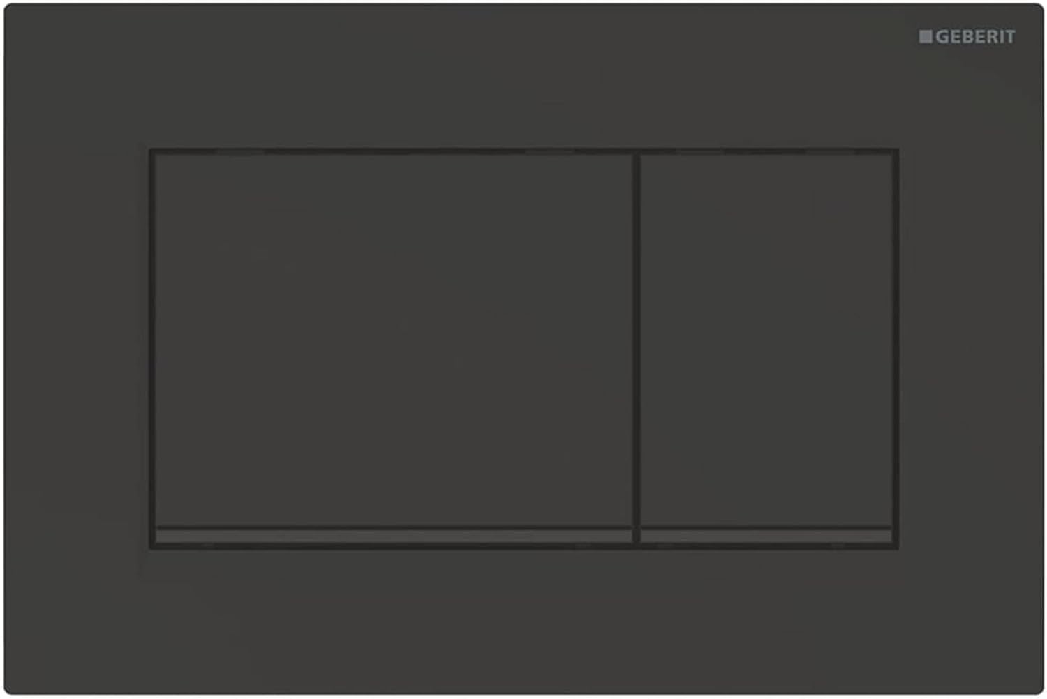 Geberit Sigma30 - Placca di Comando 115.883.16.1, Nero Opaco