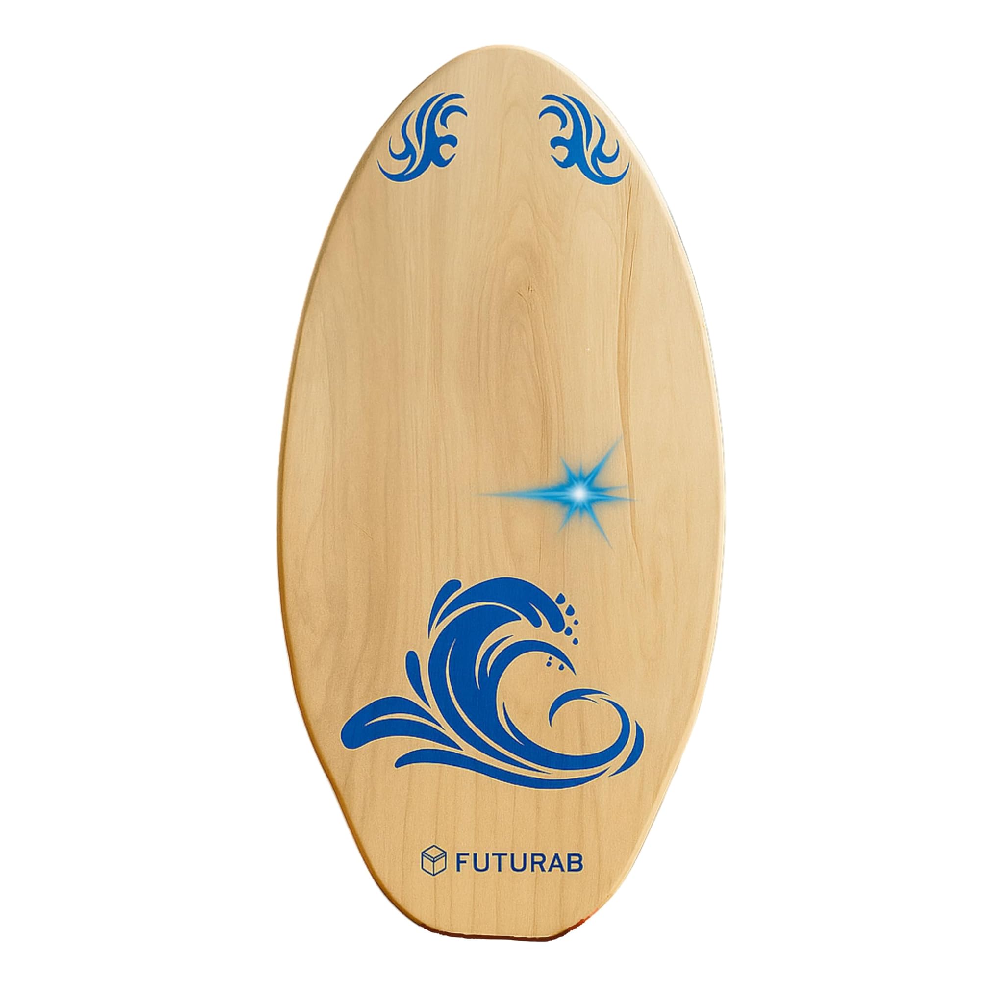 Tavola Skimboard in Legno Leggera e Antiscivolo