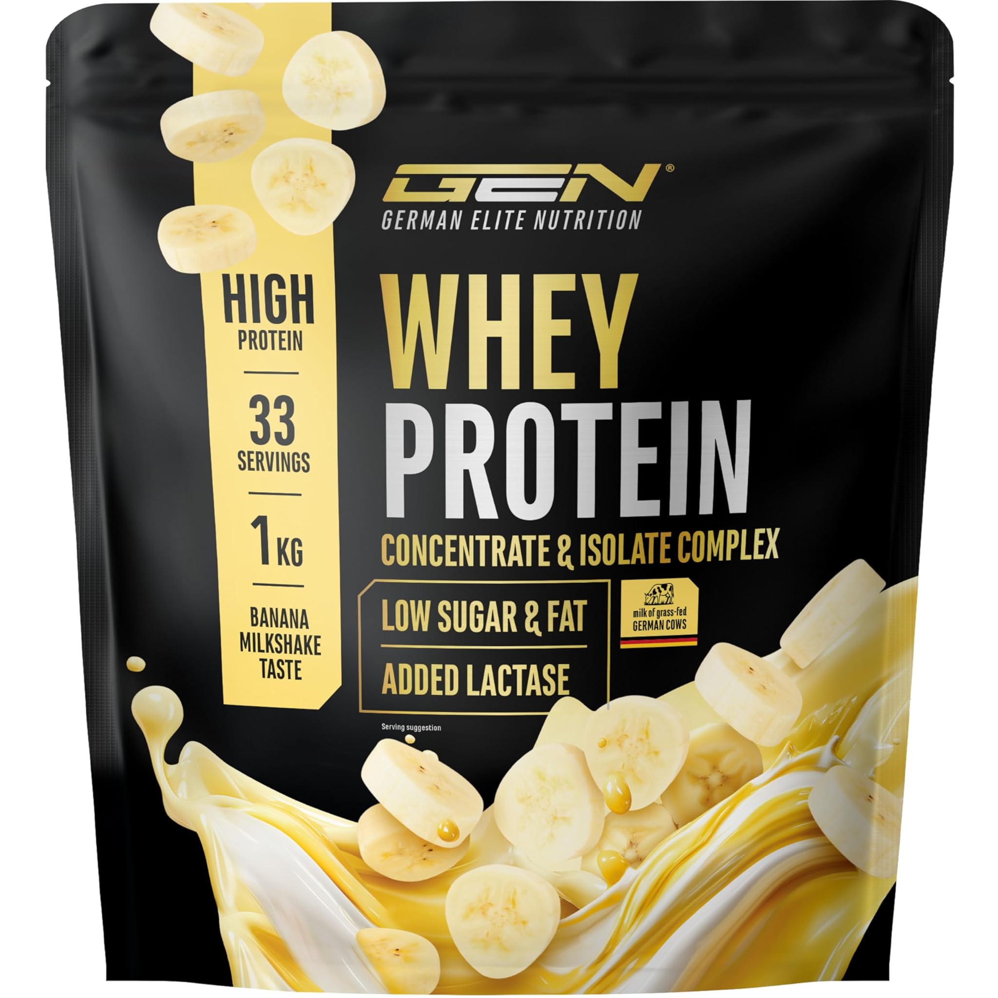 Elite Whey Protein in Polvere 1000g - Banana