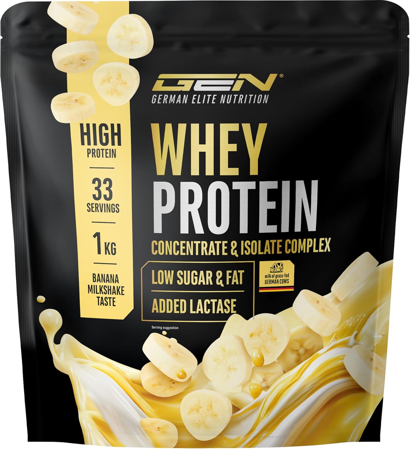 Elite Whey Protein in Polvere 1000g - Banana - immagine 1