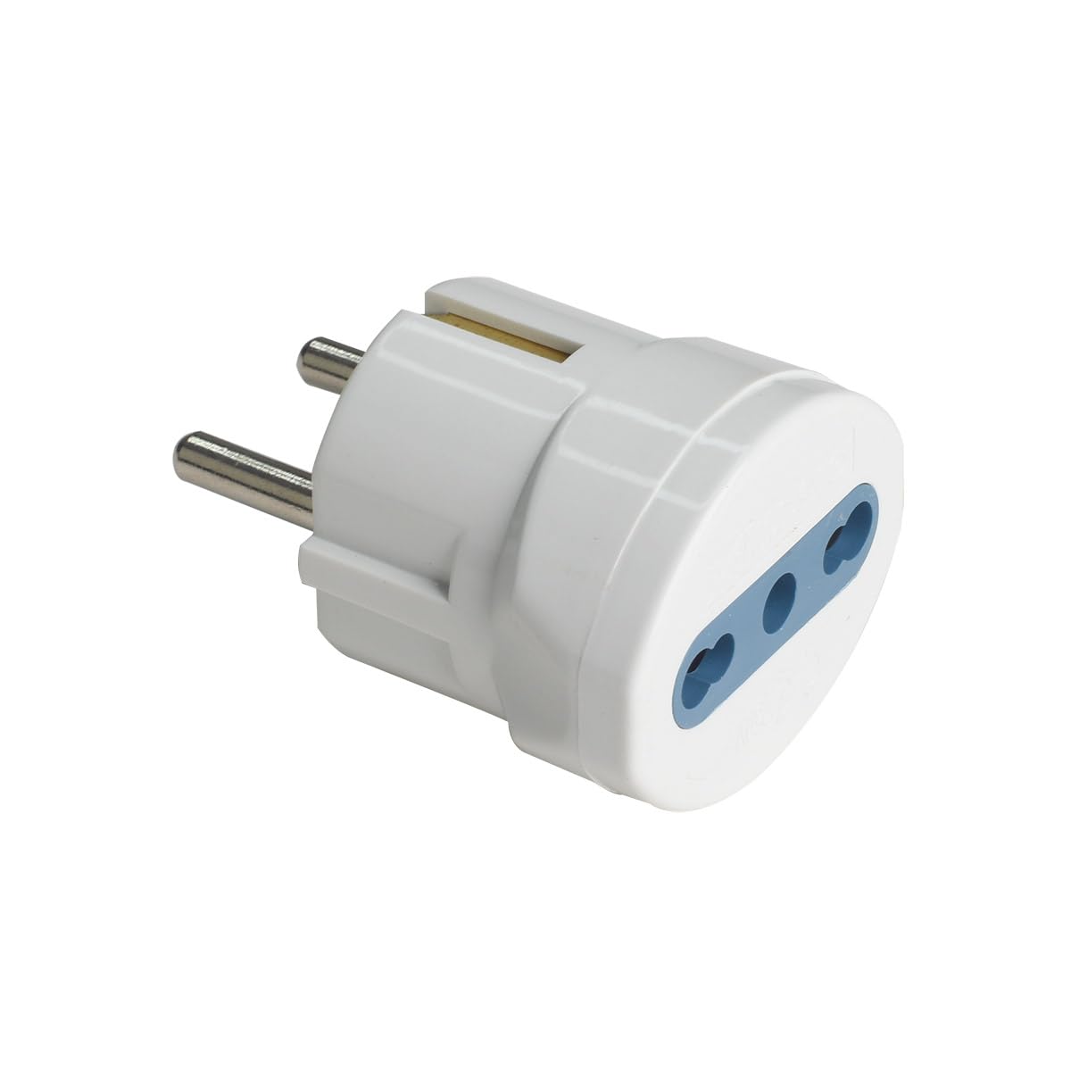 Adattatore Viaggio/Domestico Bipasso 10A/16A a Schuko