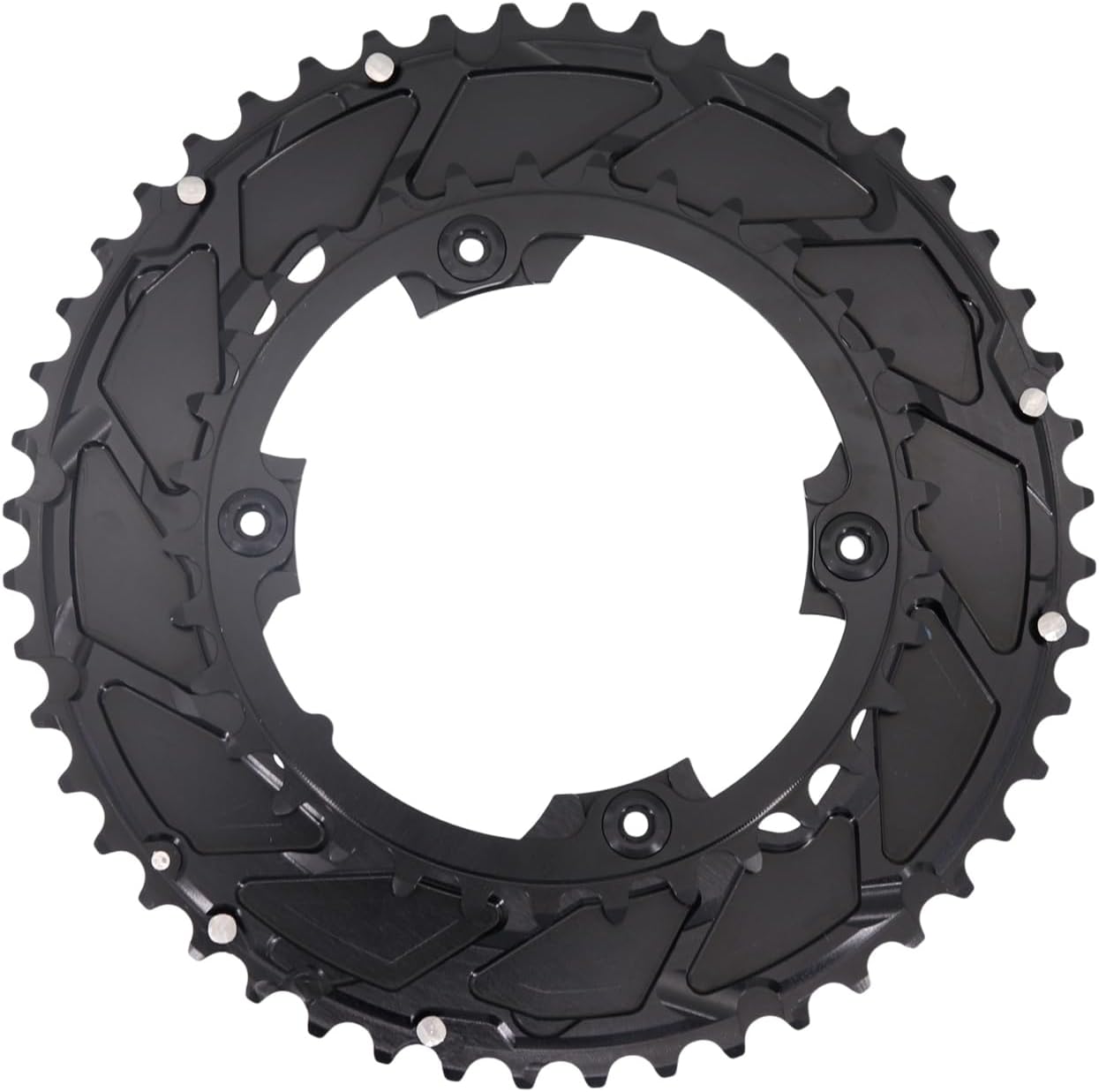 STONE - Piatti Rotondi 2x107 BCD per SRAM Force - immagine 2