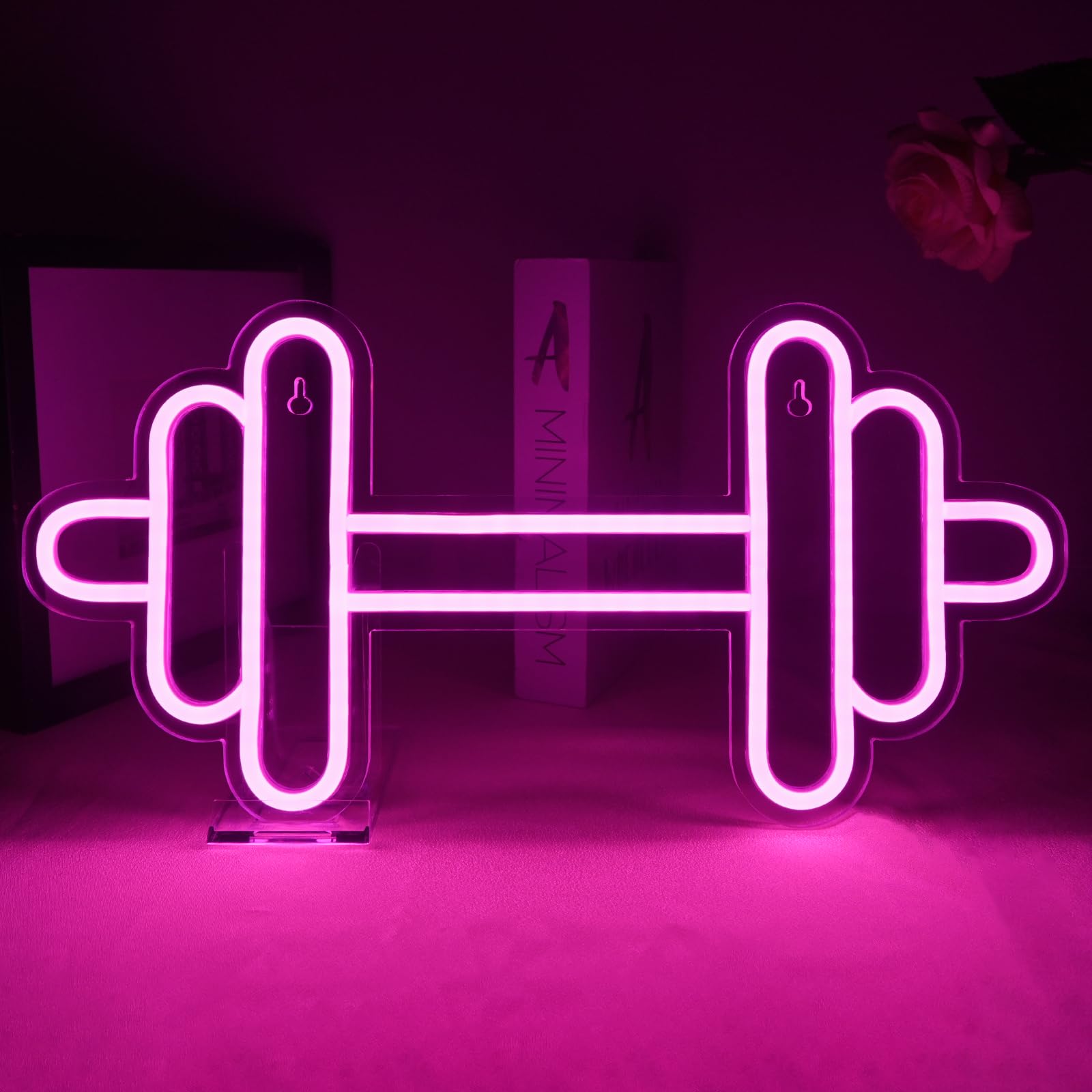 ineonlife Insegna Luminosa al Neon a Bilanciere Rosa