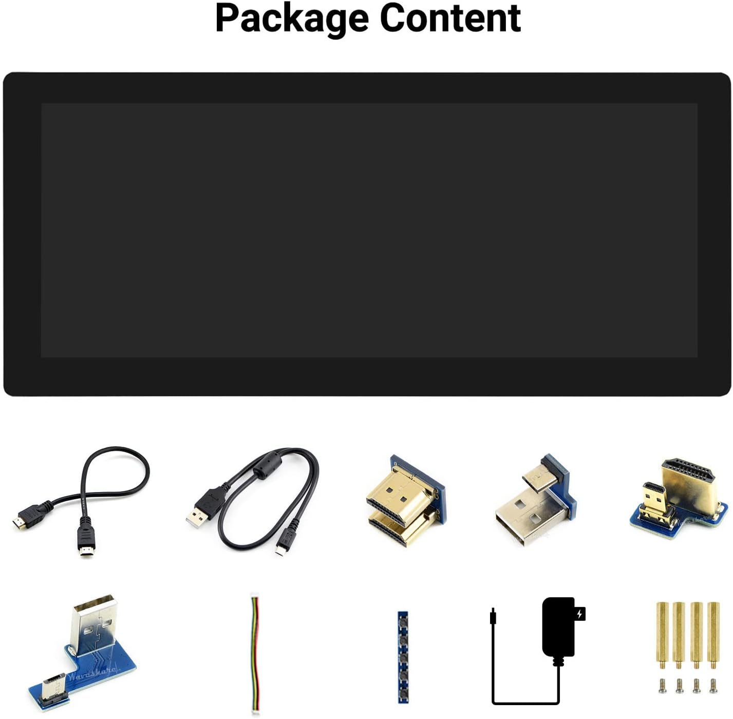 Waveshare 12.3" Touch Screen LCD HDMI IPS 1920x720 - immagine 2