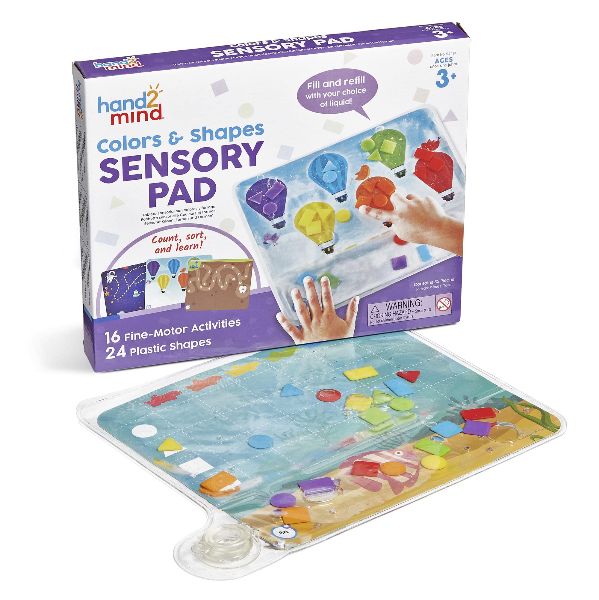 Learning Resources Cuscinetto Sensoriale Colori e Forme