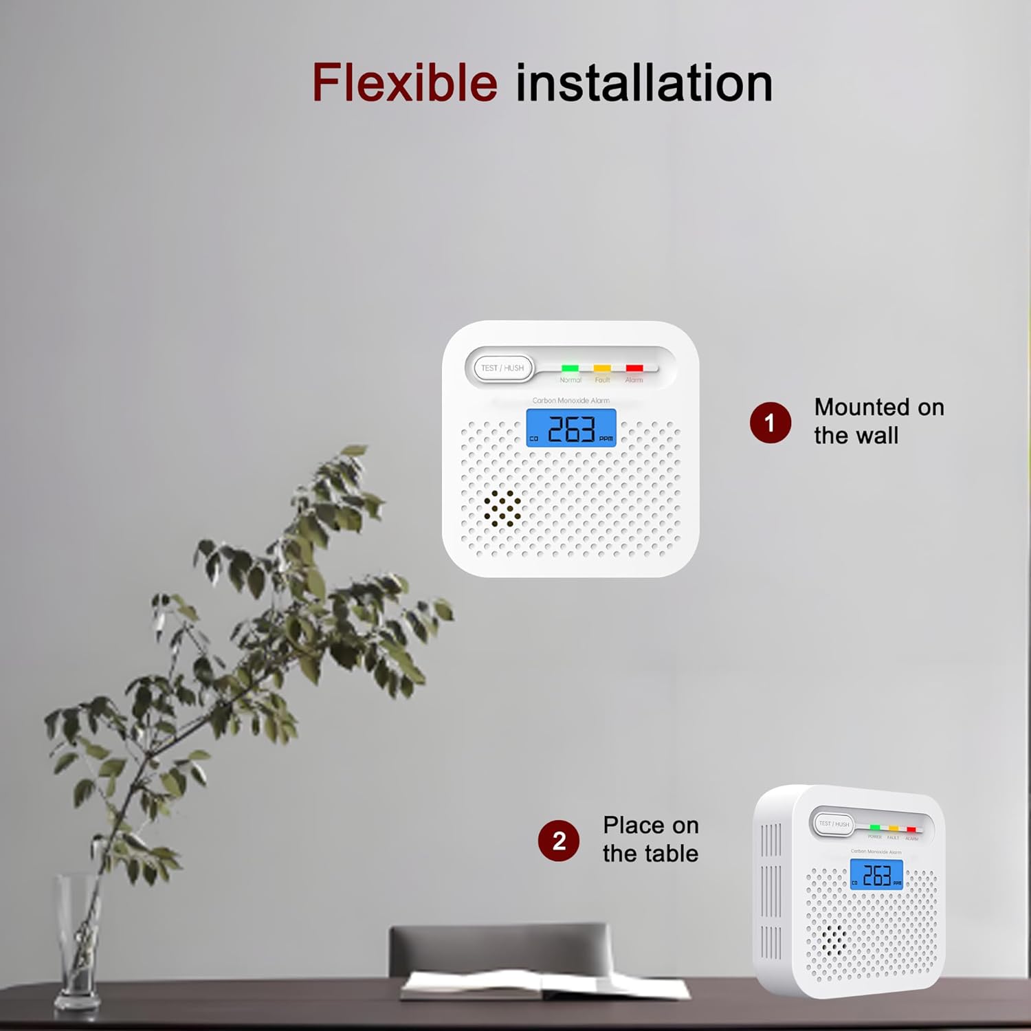 Rilevatore Monossido di Carbonio Smart WiFi 10 Anni (4pz) - immagine 7