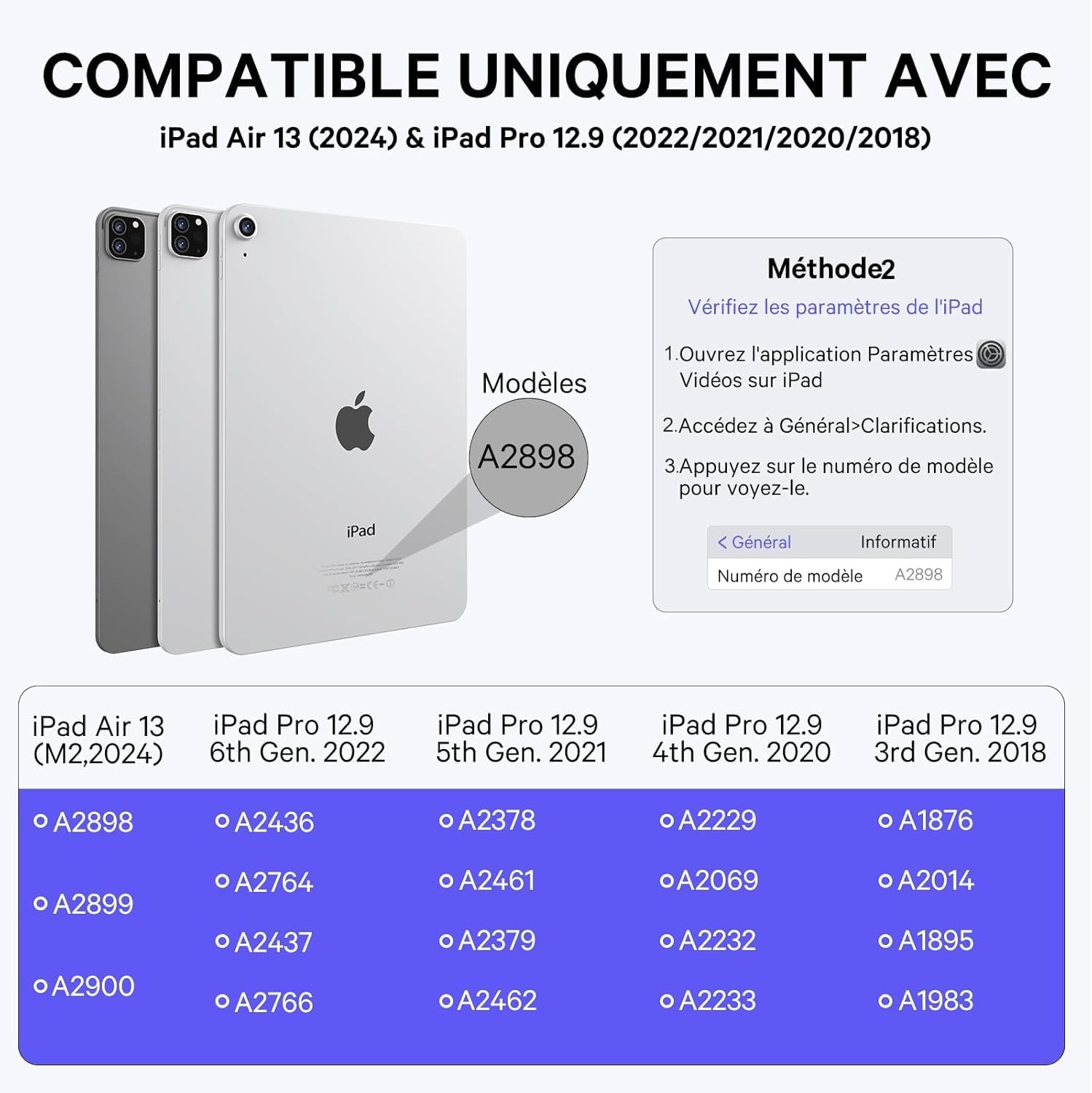 Earto Tastiera iPad Air 13" Retroilluminata Smart Touchpad - immagine 2