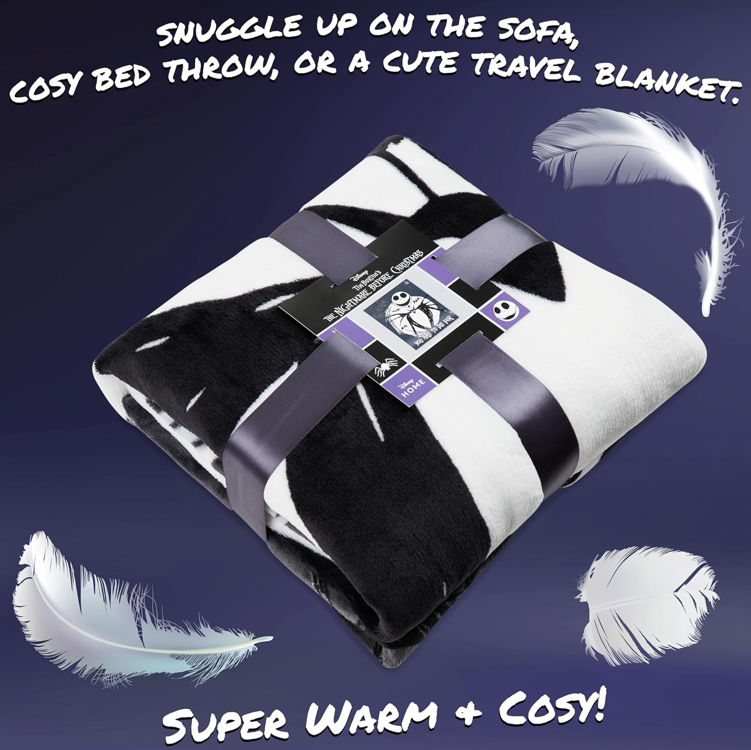 Disney The Nightmare Before Christmas - Coperta Pile Letto - immagine 4