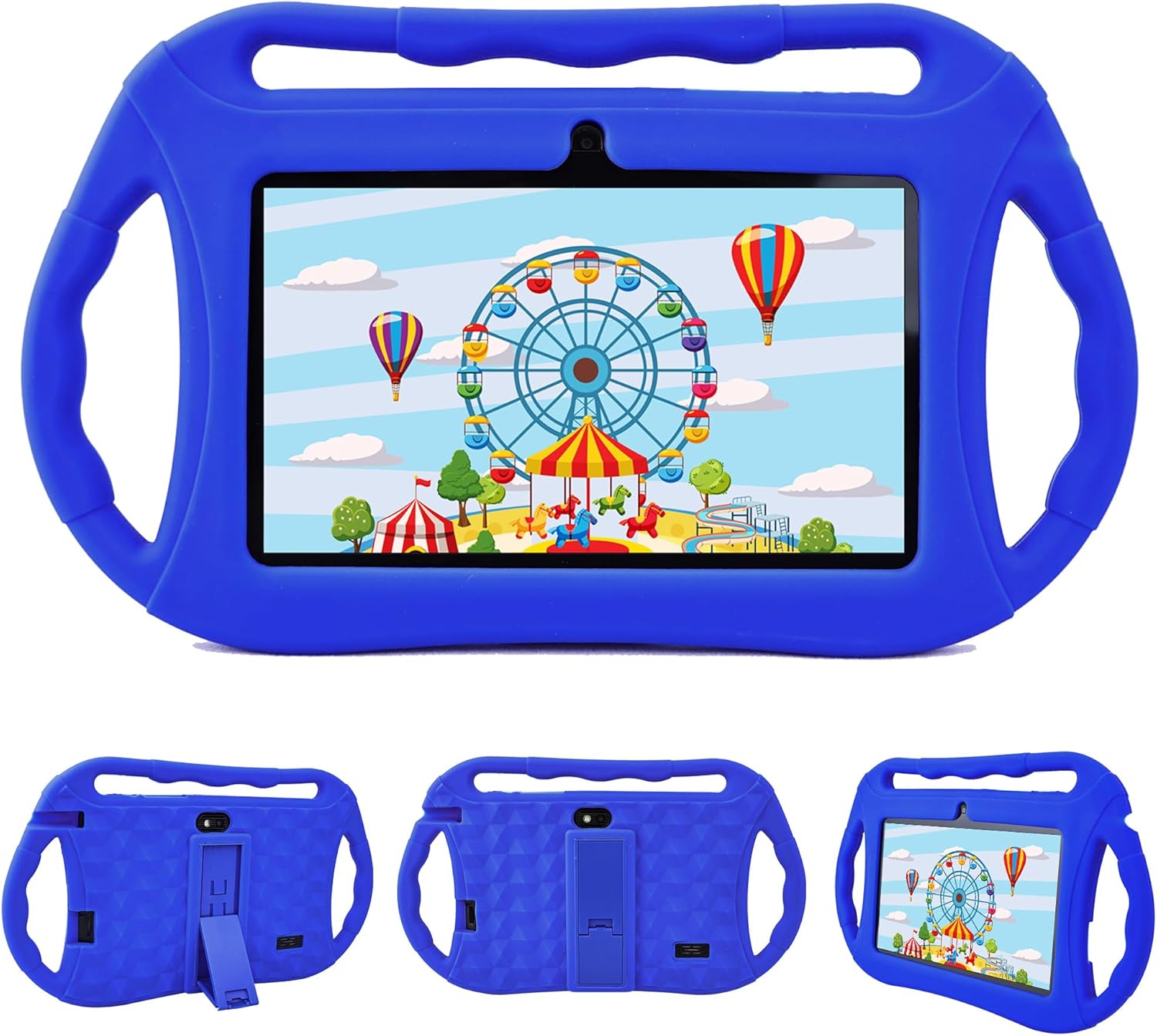 Veidoo Tablet Android per bambini 7 pollici, Blu - immagine 1
