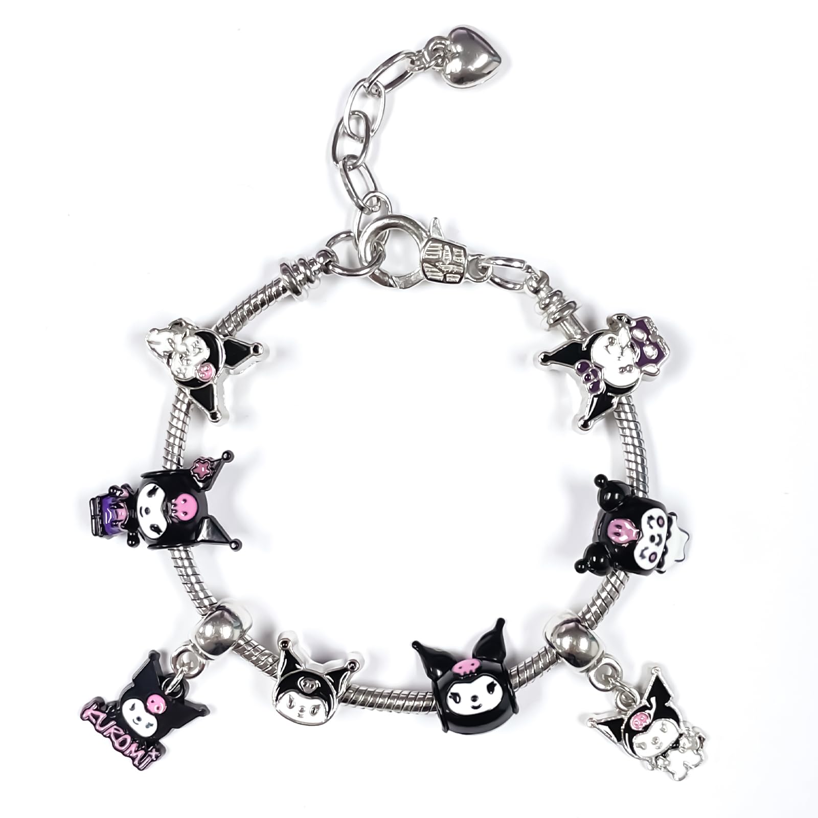 PQKL-party Braccialetti Kuromi Regolabili per Fans