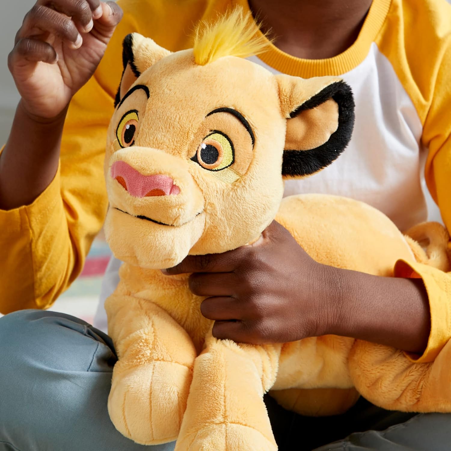 Disney Store Peluche Ufficiale Simba, Il Re Leone 33cm - immagine 2