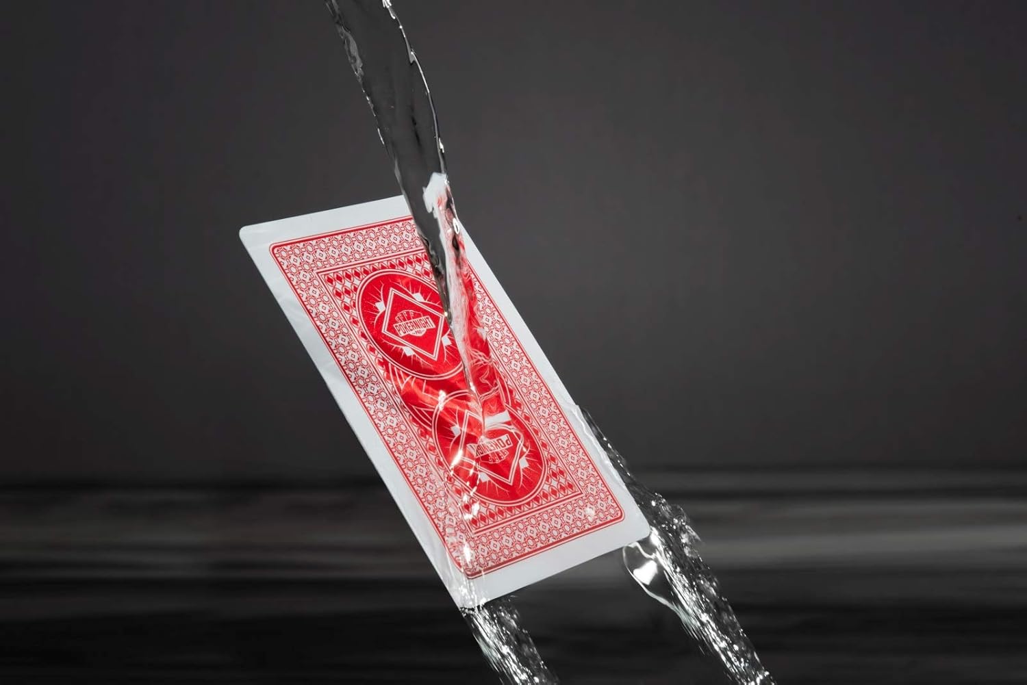 Poker Night Pro - 2 Mazzi Carte da Gioco 100% Plastica - immagine 3