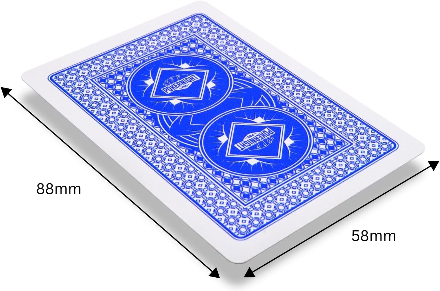 Poker Night Pro - 2 Mazzi Carte da Gioco 100% Plastica - immagine 4