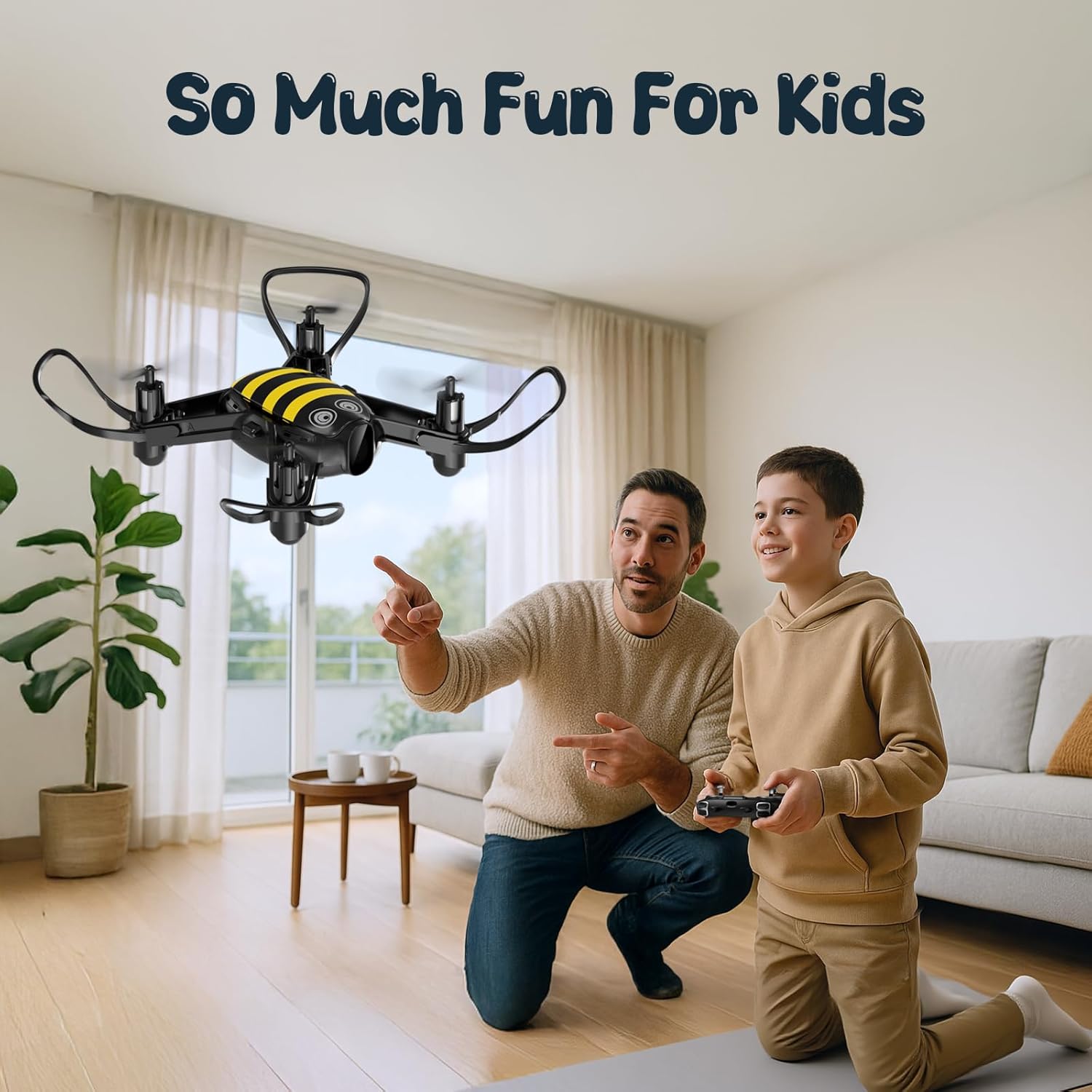 Loolinn Drone per Bambini con 2 Batterie - immagine 3