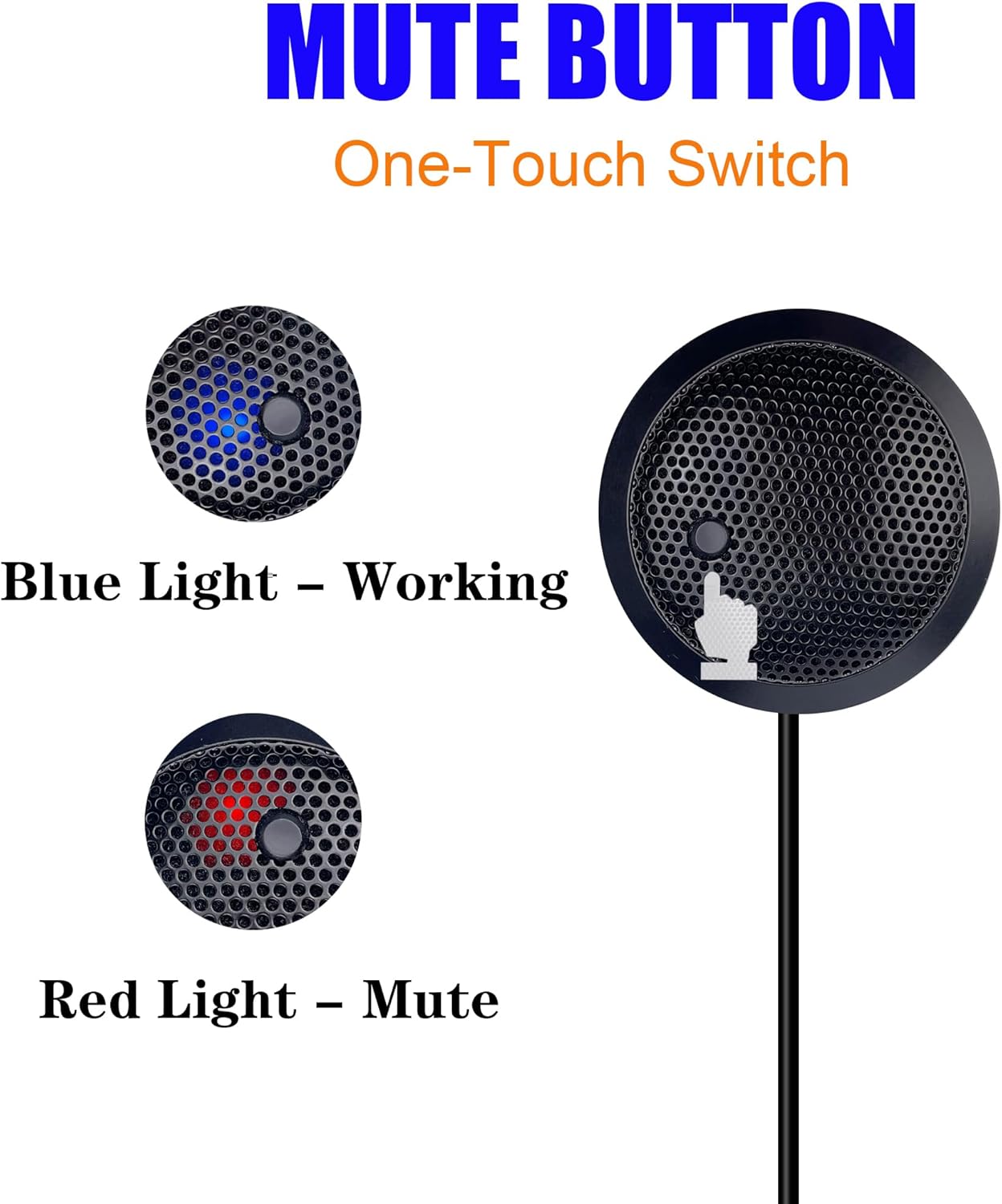 Microfono USB Omnidirezionale 360° per Conferenze - immagine 4