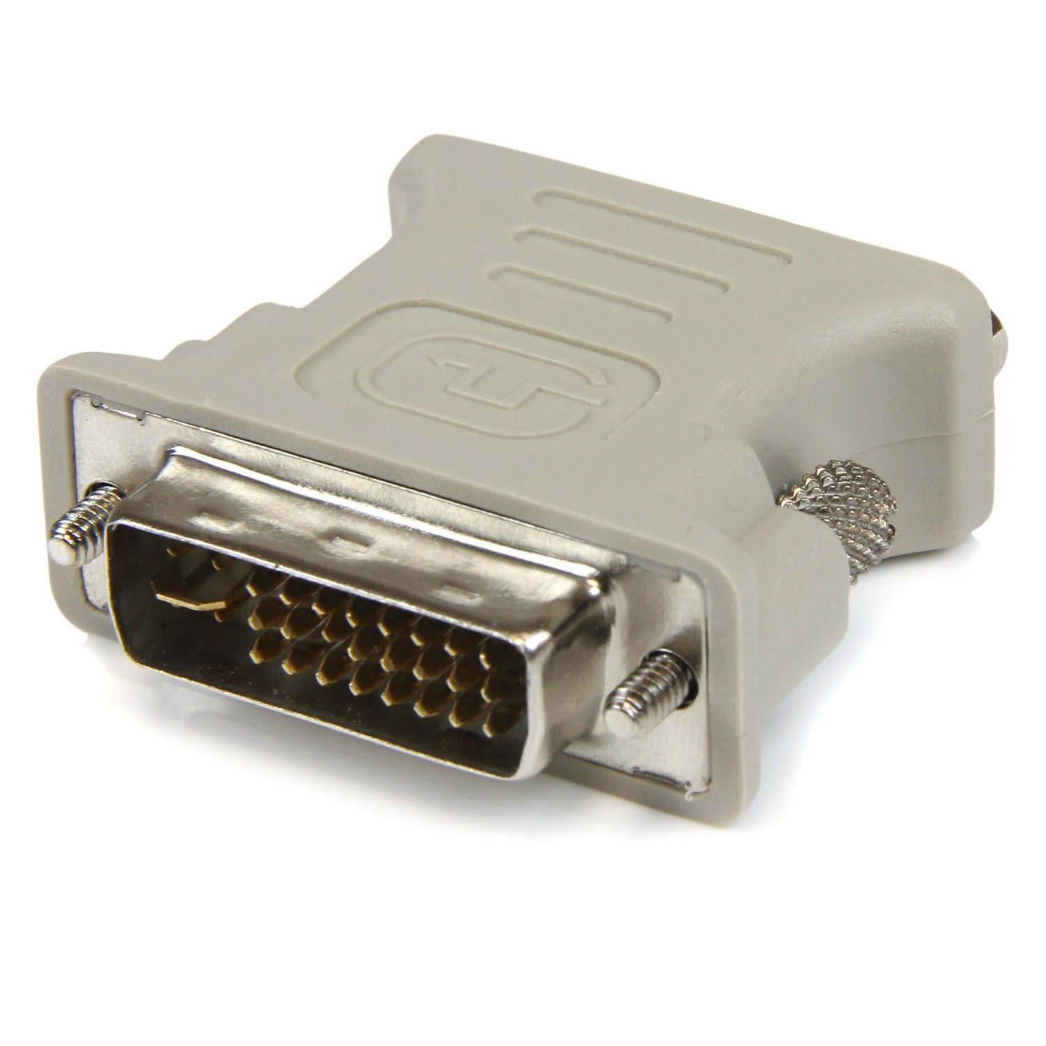 StarTech.com Adattatore DVI a VGA, Convertitore cavo DVI a VGA, Maschio / Femmina, M/F, colore Nero