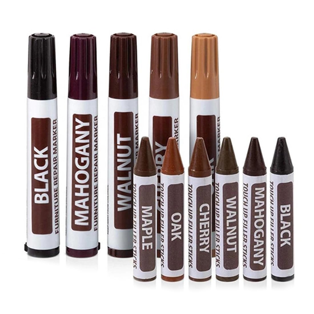 10 Penne Correzione Mobili per Riparazione Legno