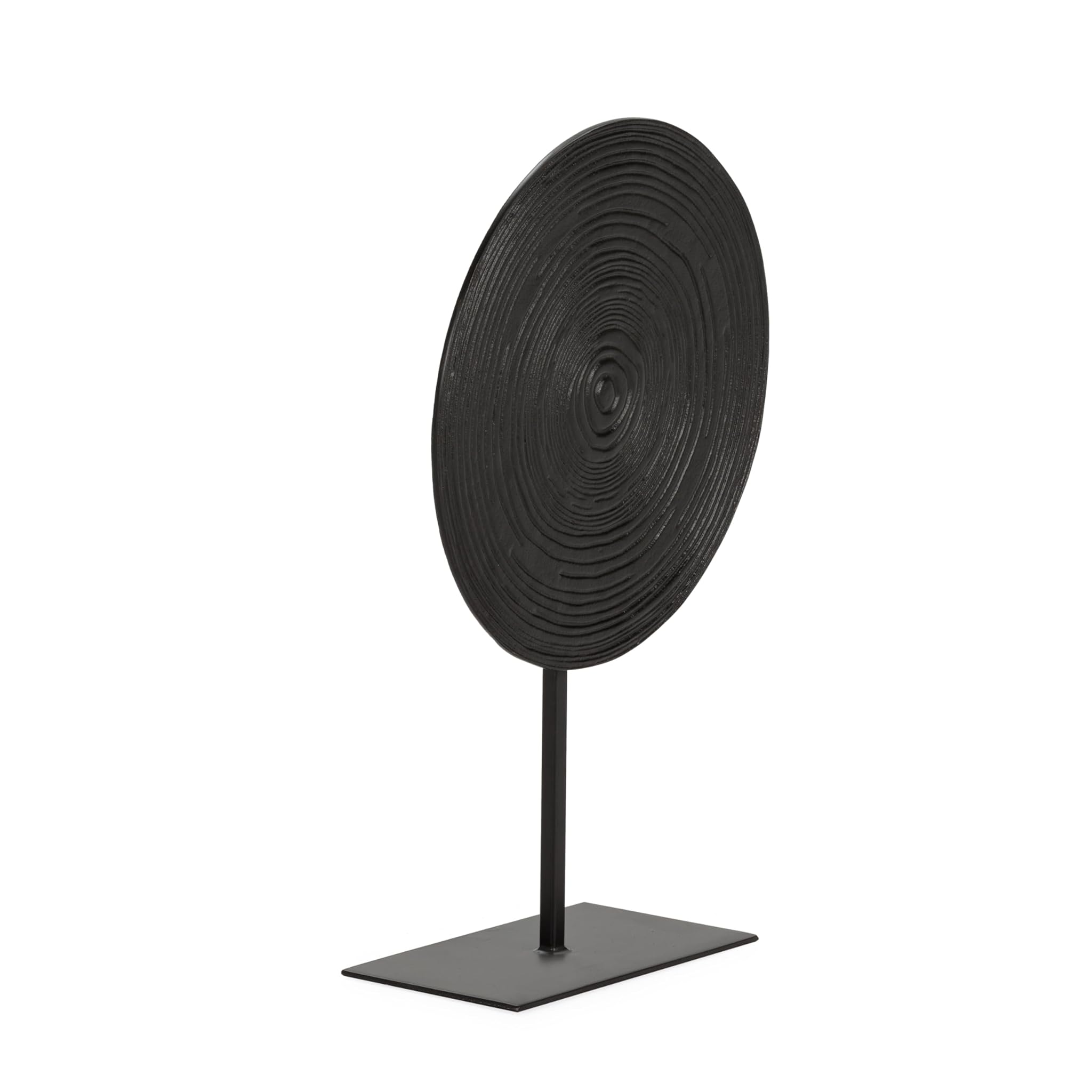 FIGURA 33X14X54 METAL BRONCE/NEGRO